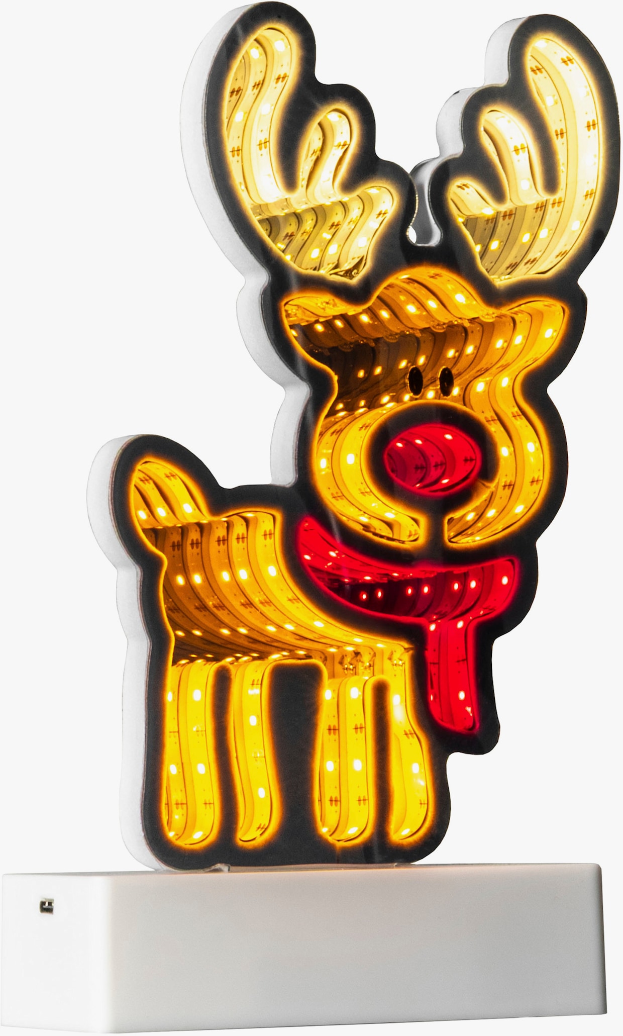 my home LED Dekofigur - warmweiß, rot, orange