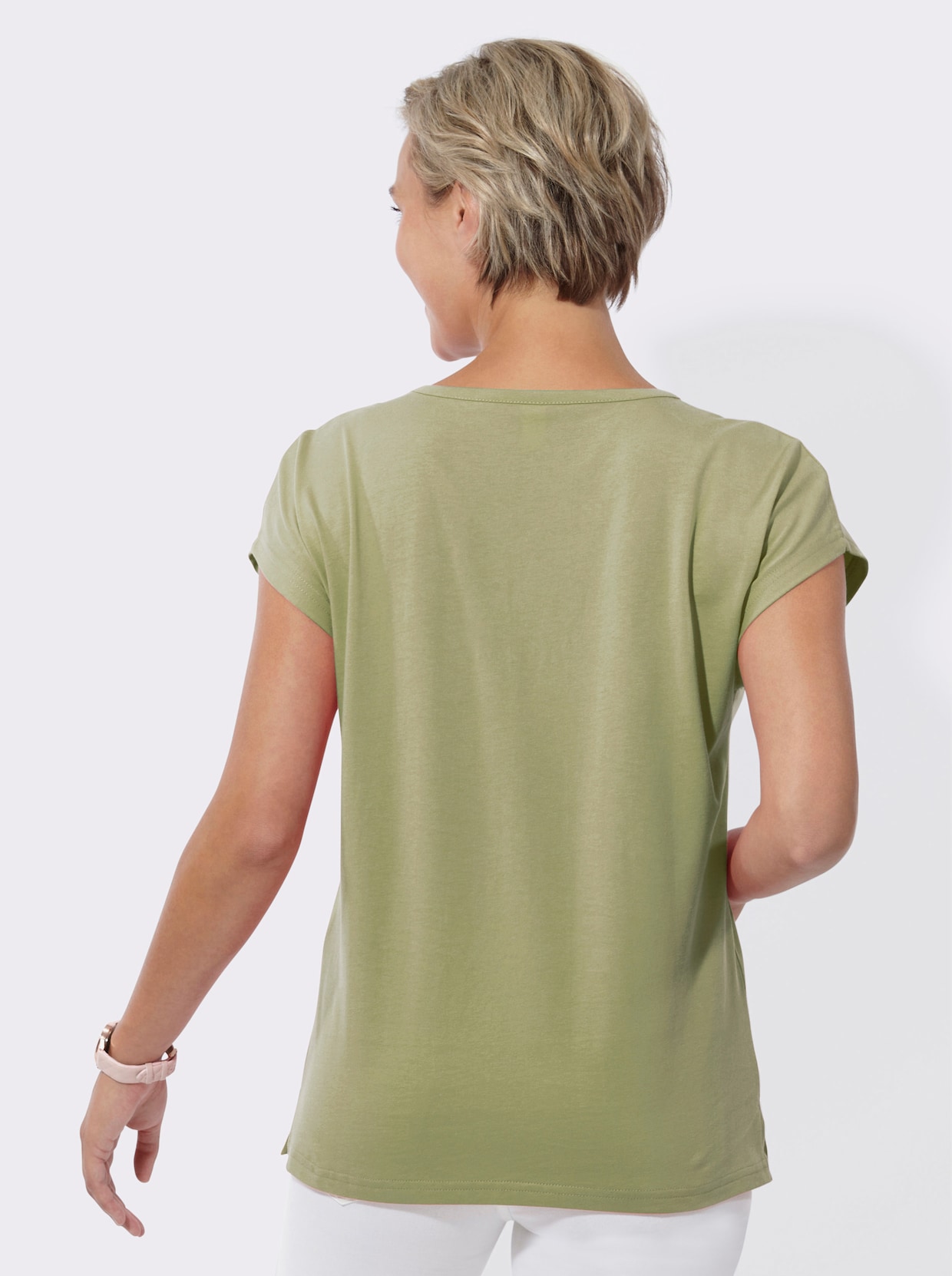Print-Shirt - schilf
