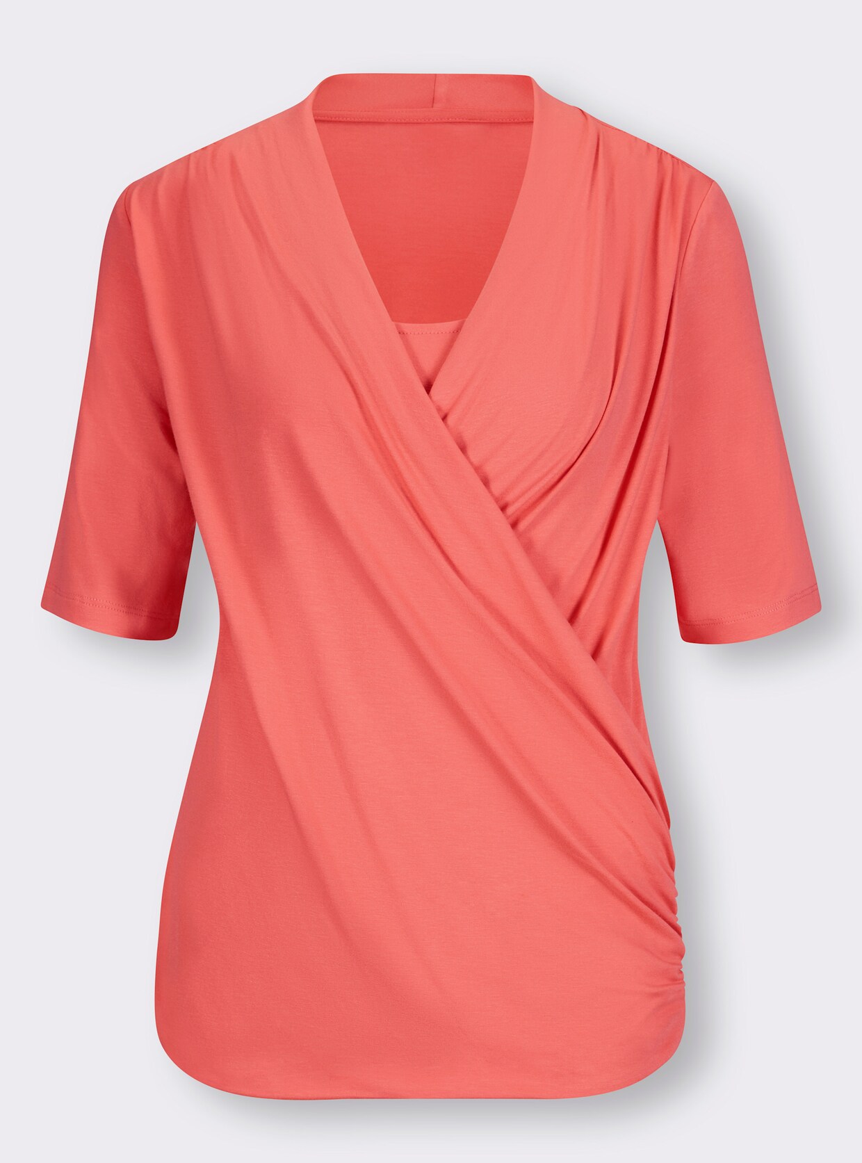 heine T-shirt - corail