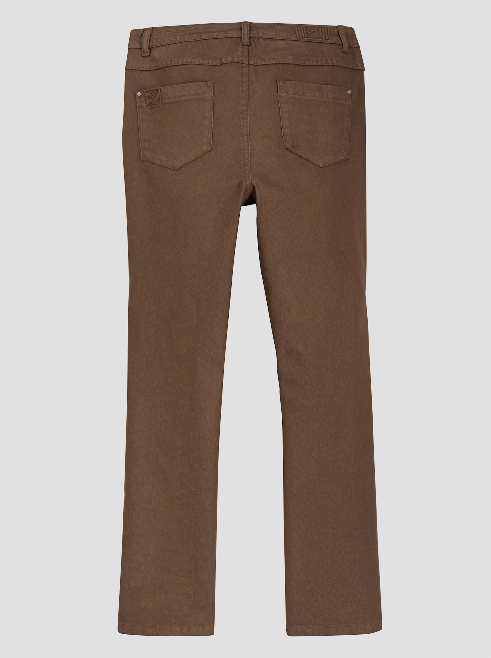 Jeans in 5-pocketsmodel - brown-denim