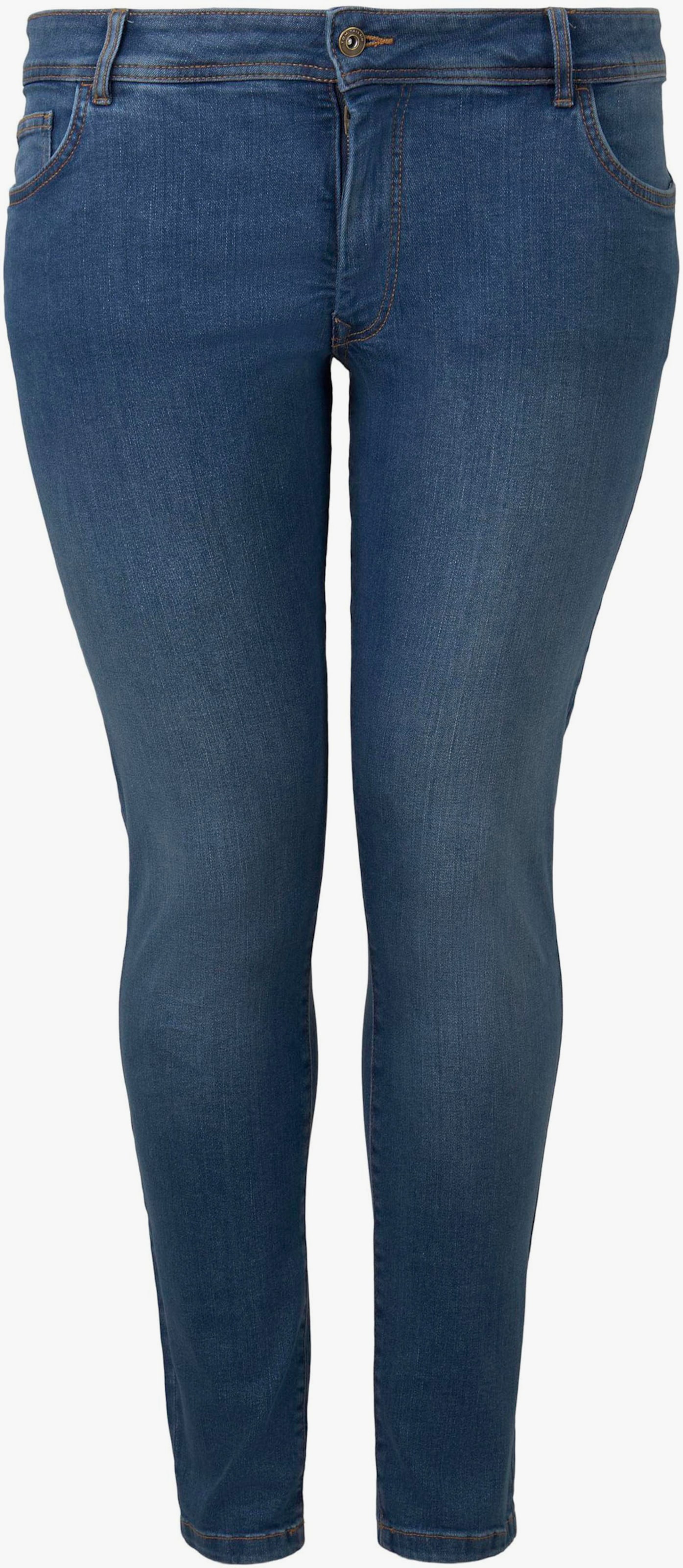 Skinny-fit-Jeans - blue-denim