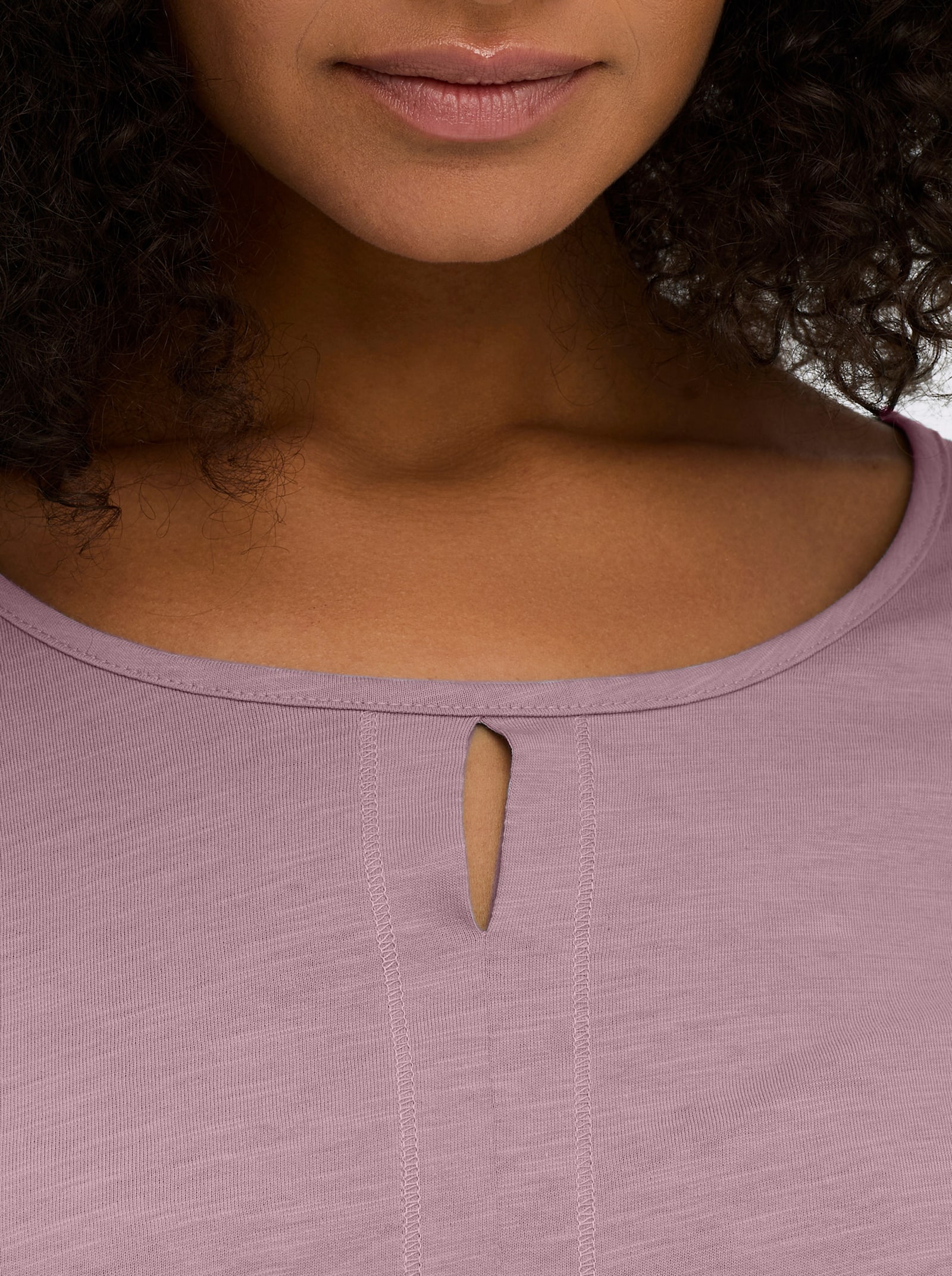 sheego 3/4-Arm-Shirt - malve