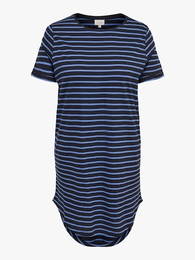 ONLY CARMAKOMA Minikleid - night sky stripes:(blake) ultramarine