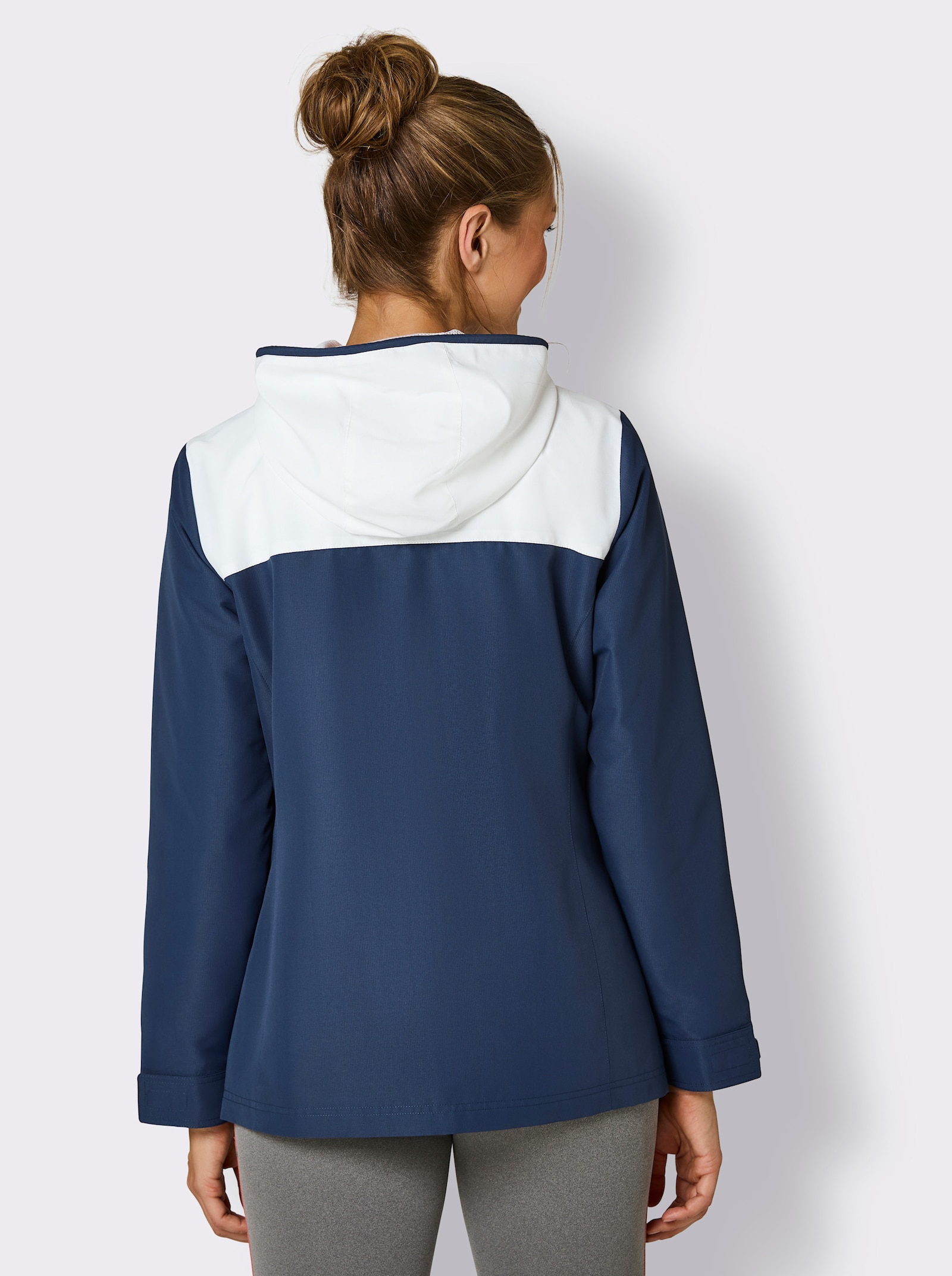 Catamaran Sports Funktionsjacke , wind- und wasserabweisend - dunkelblau-weiss