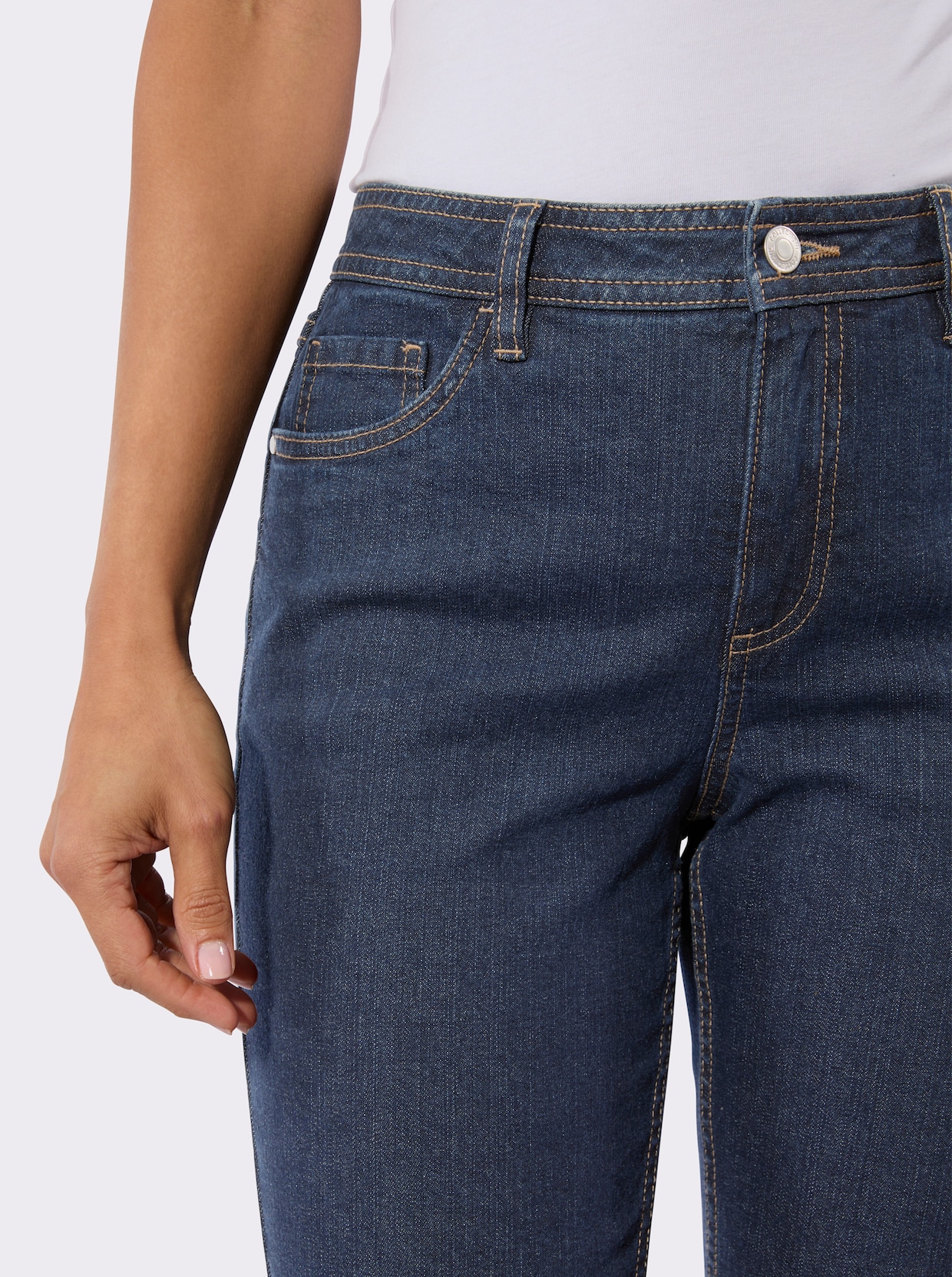 5-Pocket-Jeans - dark blue