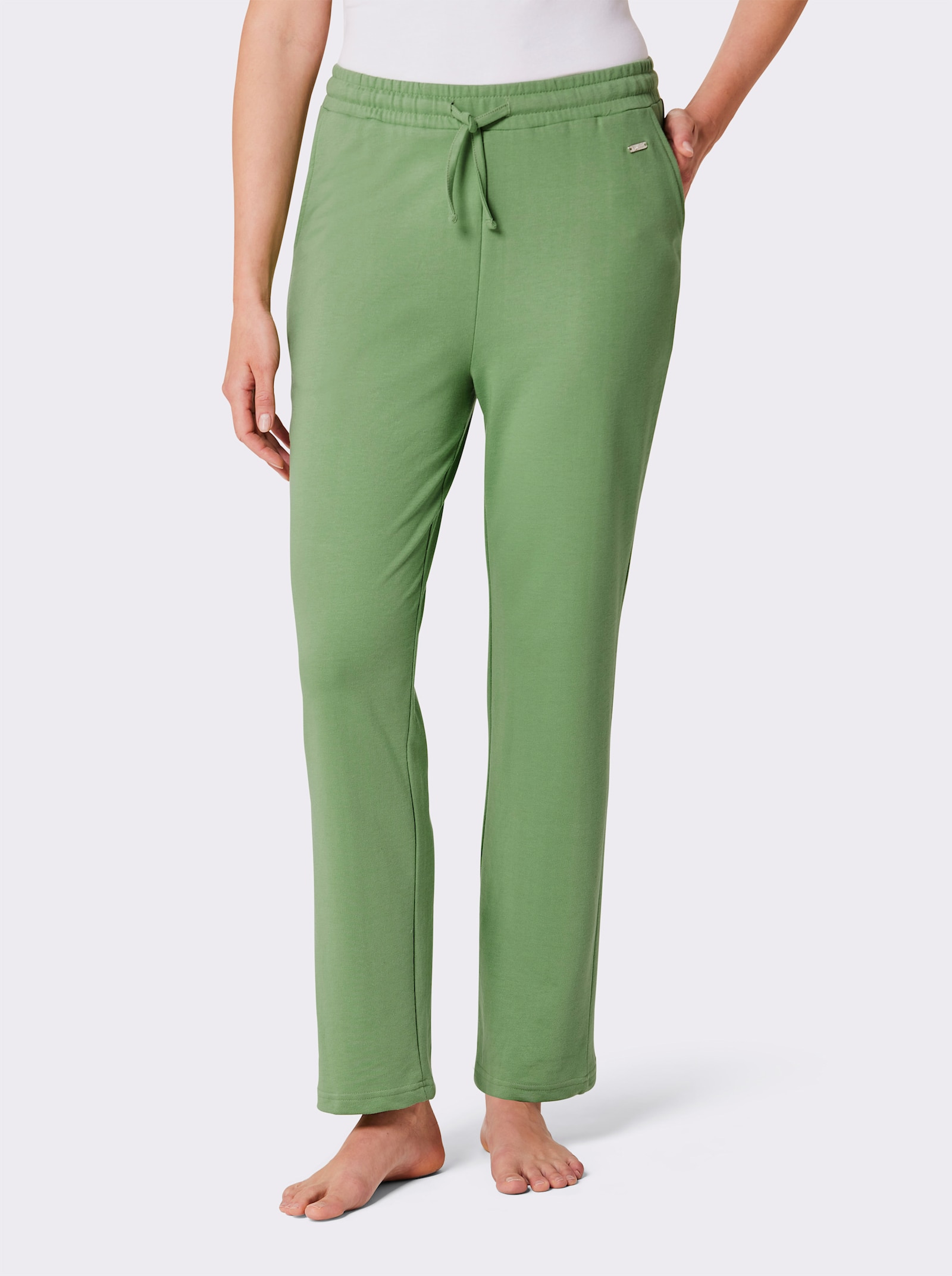 feel good Broek - eucalyptus