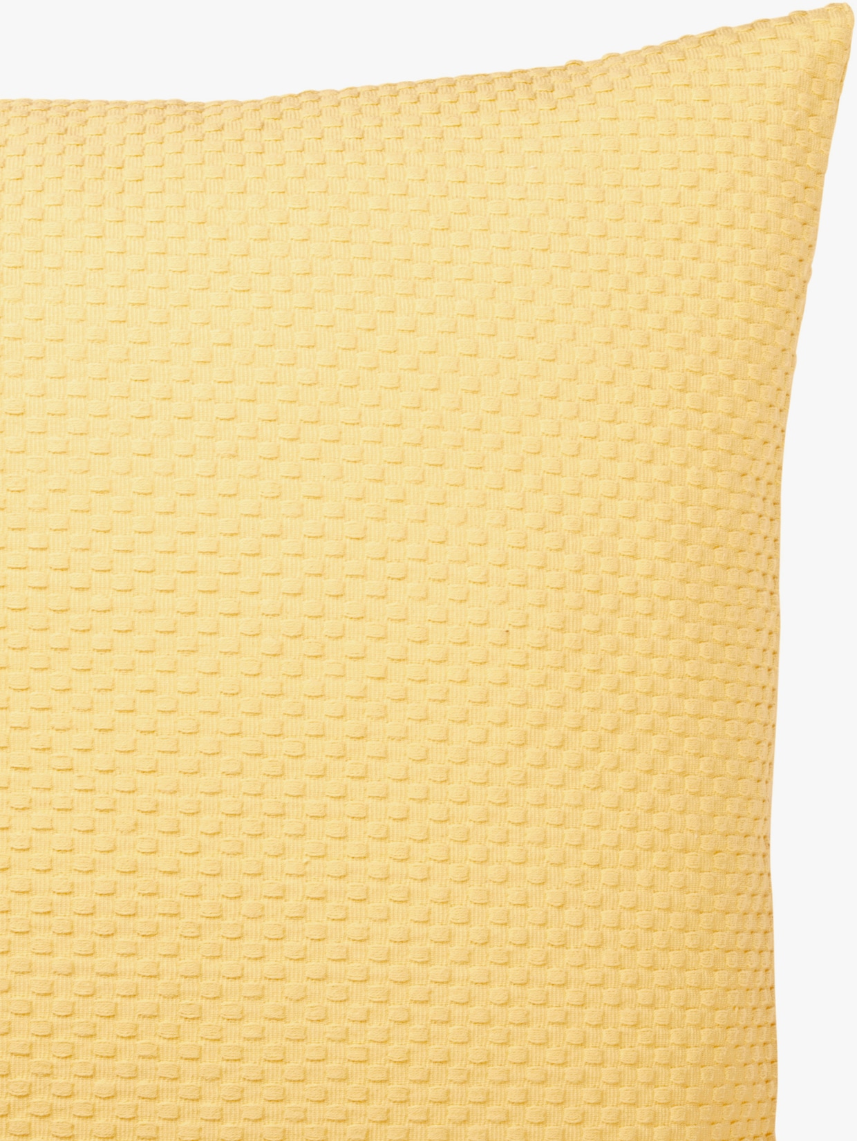 Pereira da Cunha Housse de coussin - jaune pastel