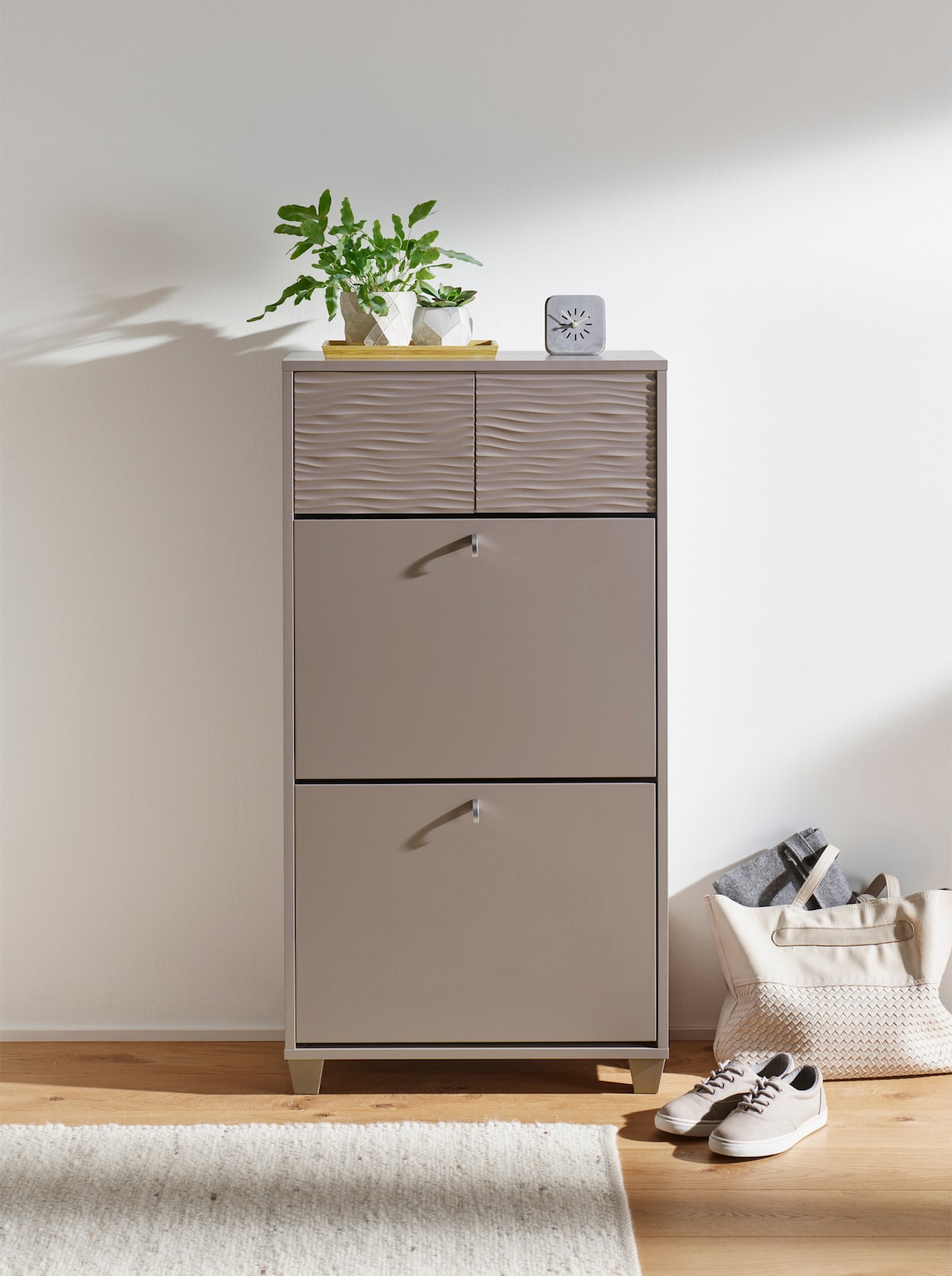 heine home Schuhschrank - taupe