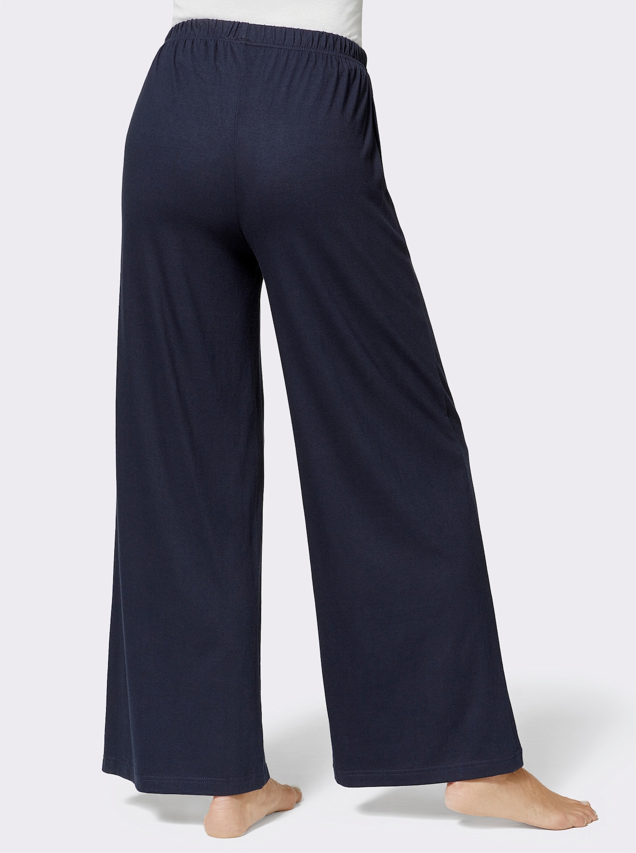 feel good Pantalons - marine + bordeaux