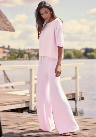 Elbsand Loungehose - rosa