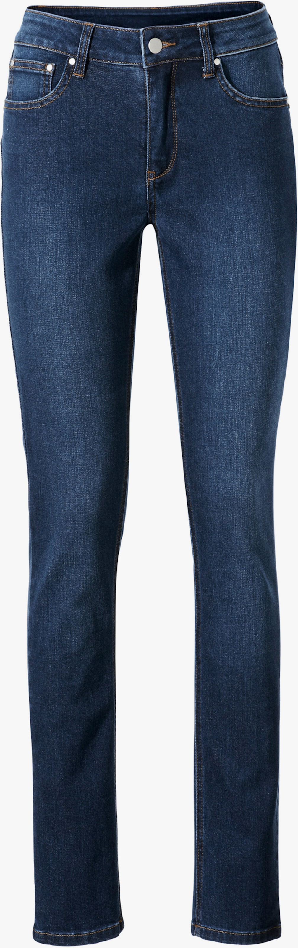 heine Skinny jeans met 'buik weg'-effect - blue denim