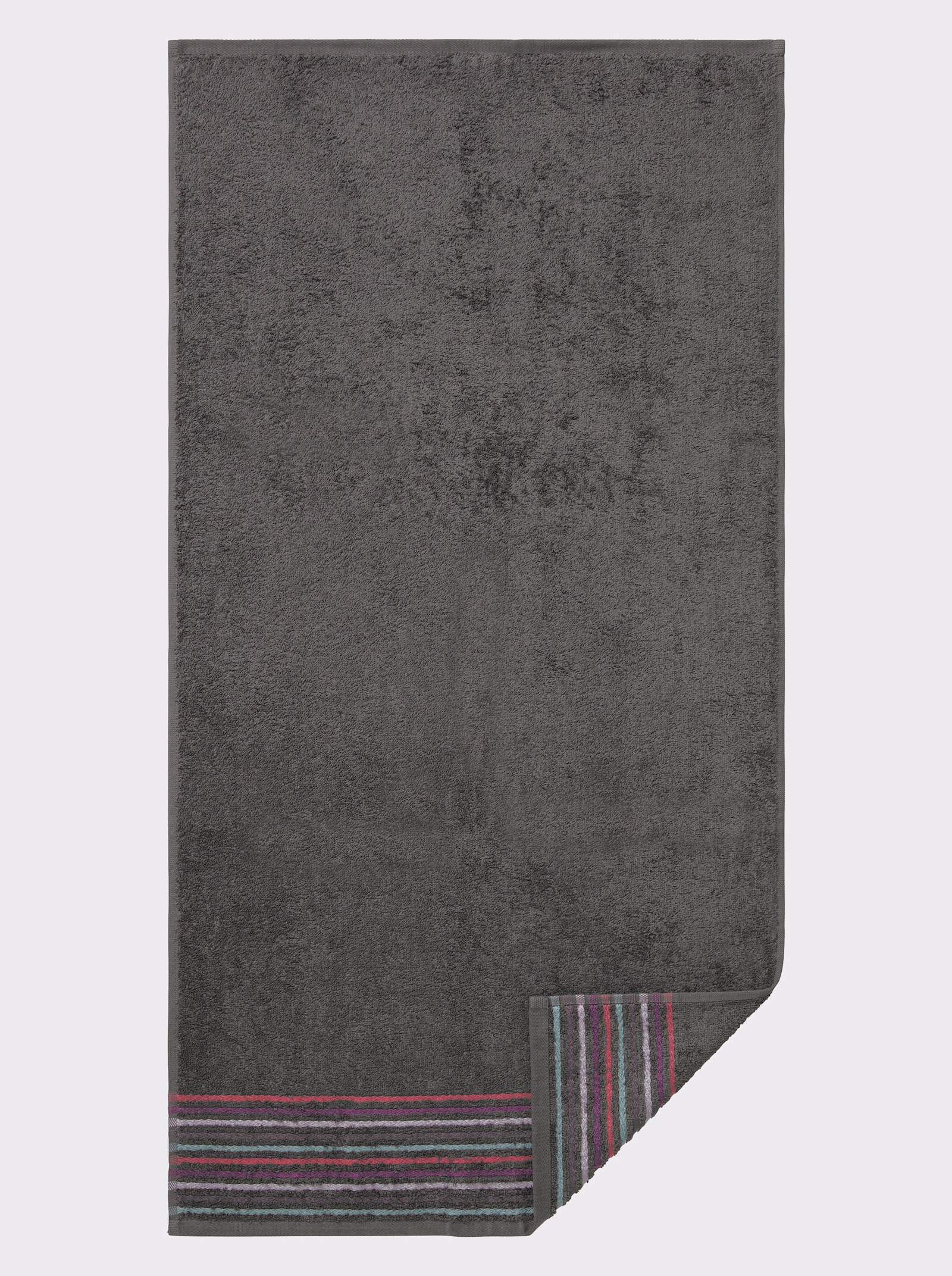 wäschepur Handtuch - anthrazit
