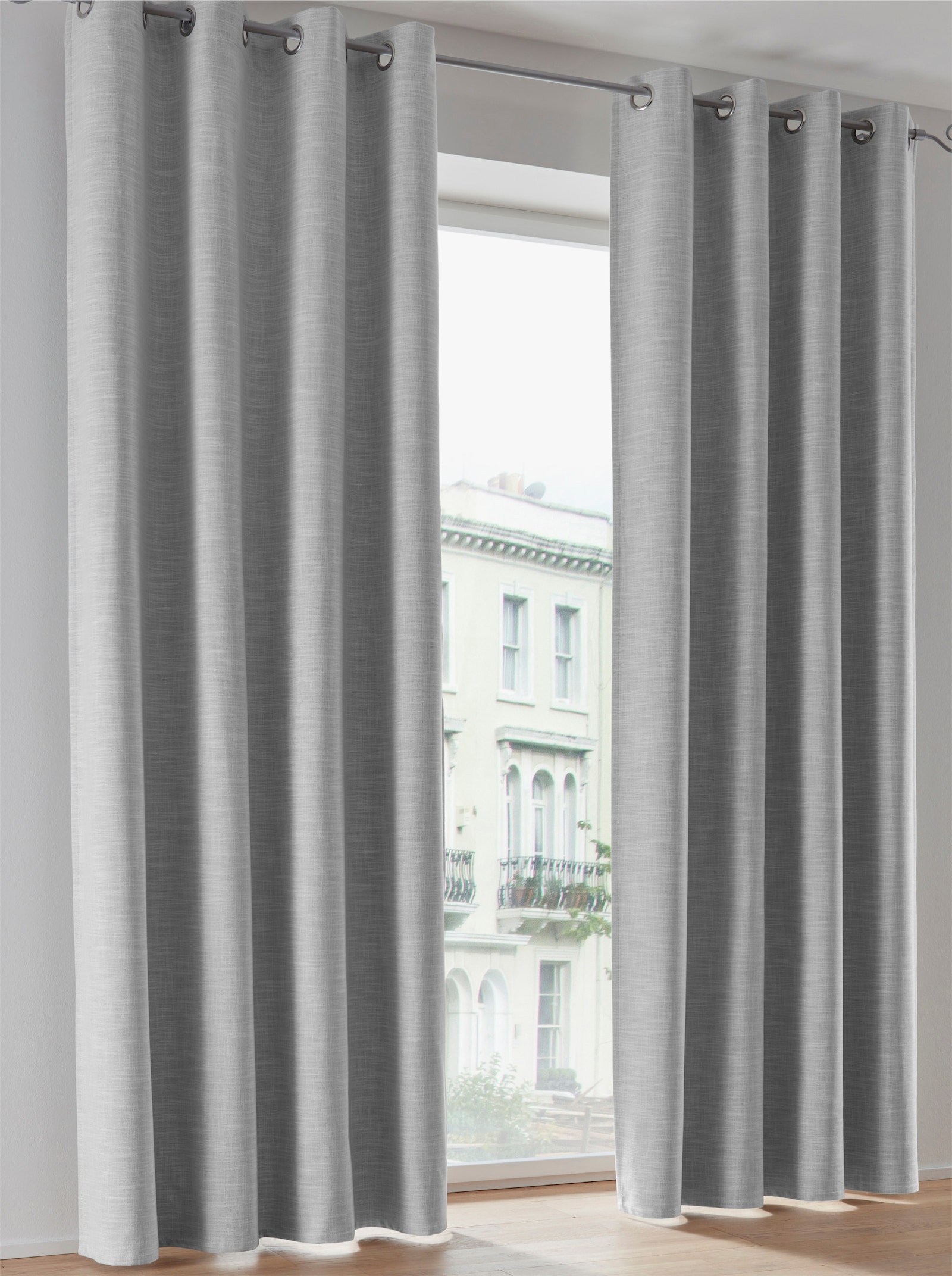 heine home Thermogordijn - grijs