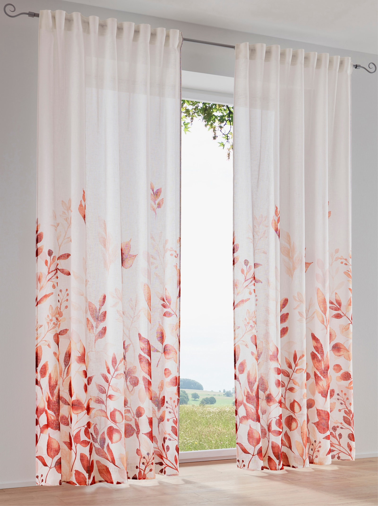 heine home Dekostore - weiß-rot