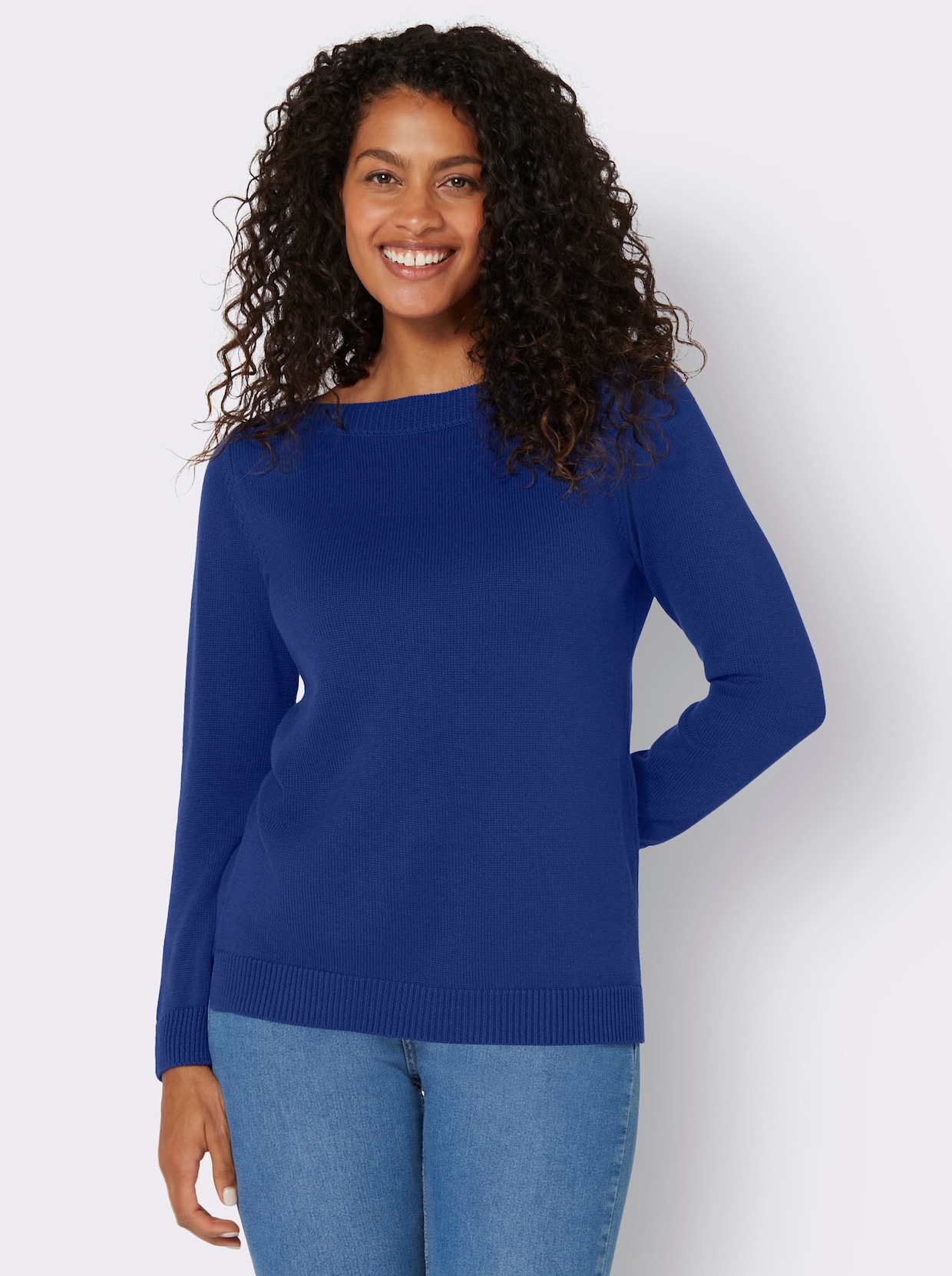 Pullover - royalblau