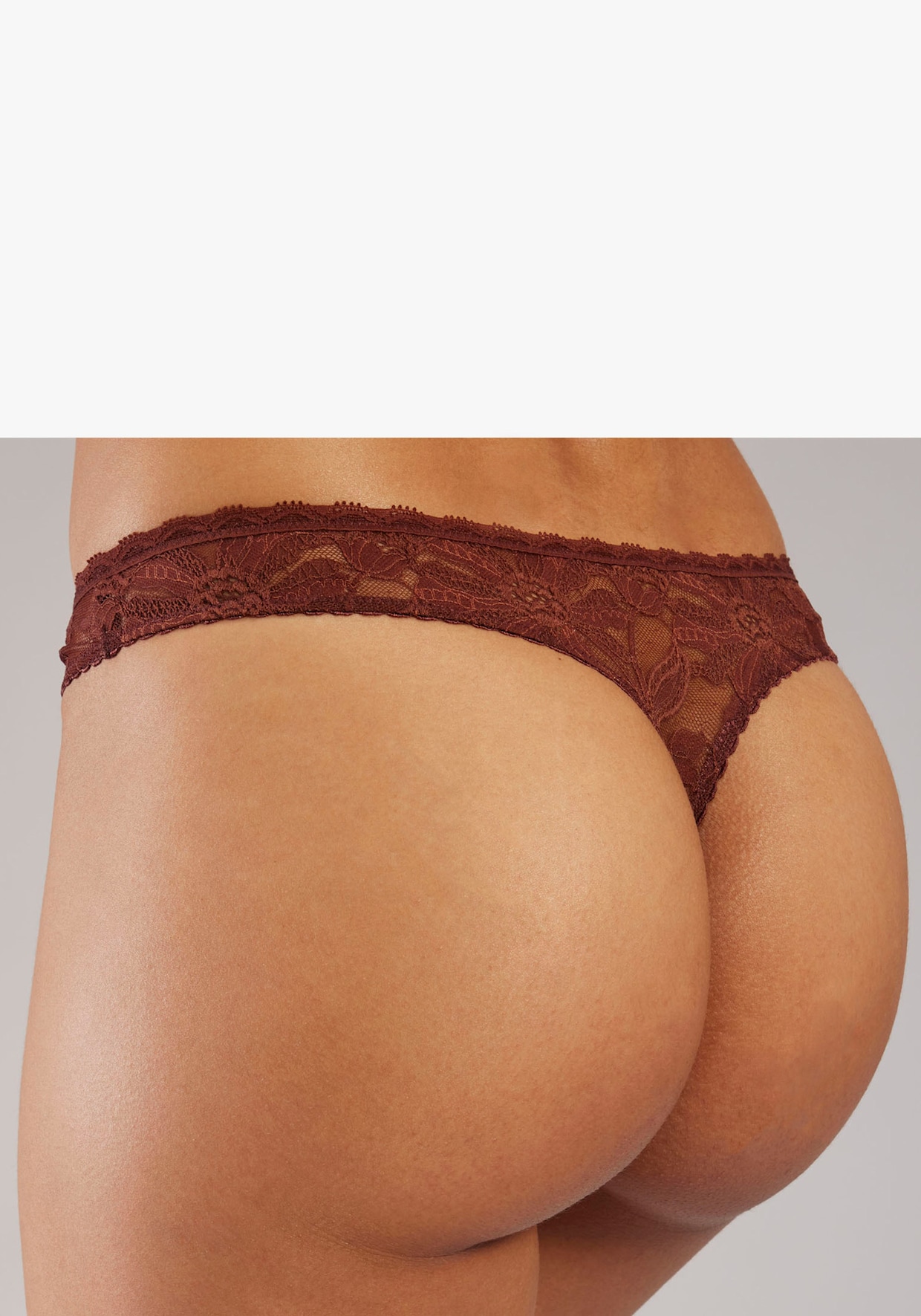 LASCANA String - chocolat