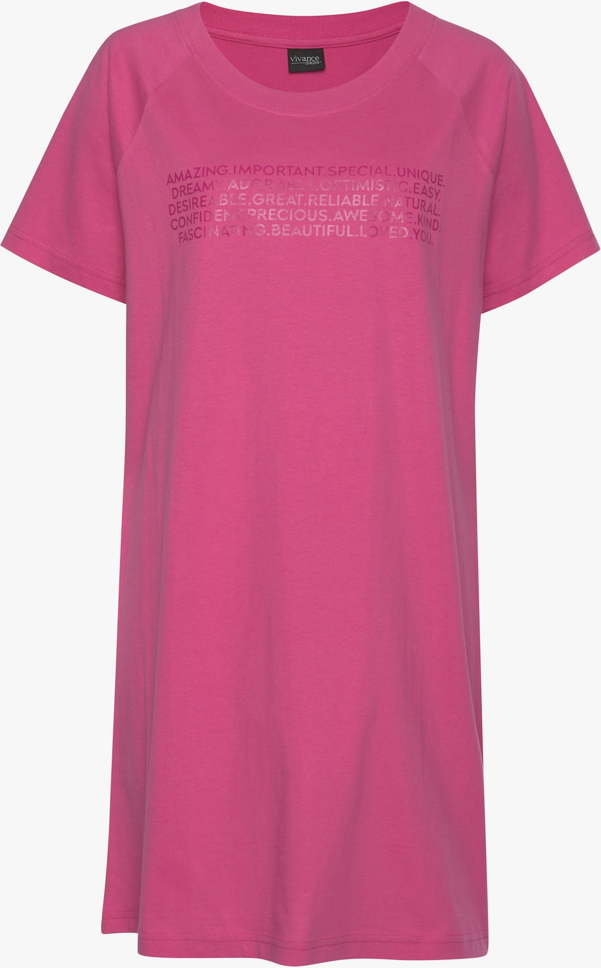 KangaROOS T-shirt de nuit - fuchsia