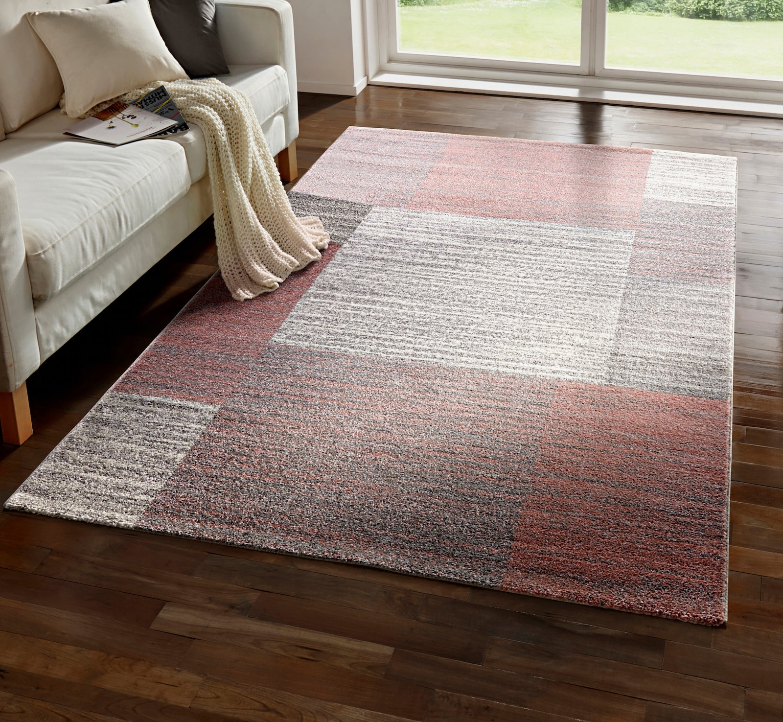 heine home Teppich - rosa