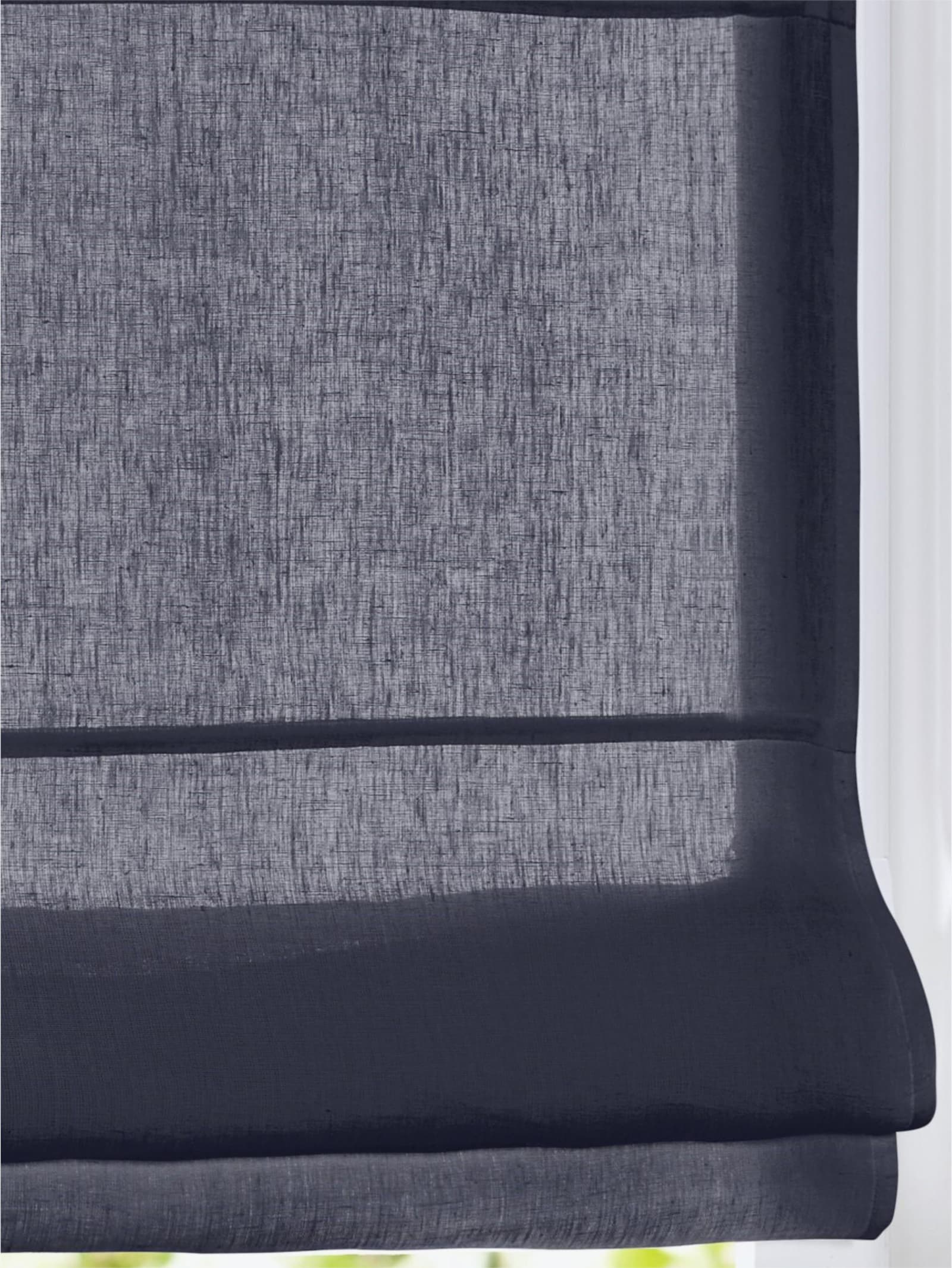 heine home Raffrollo - graublau