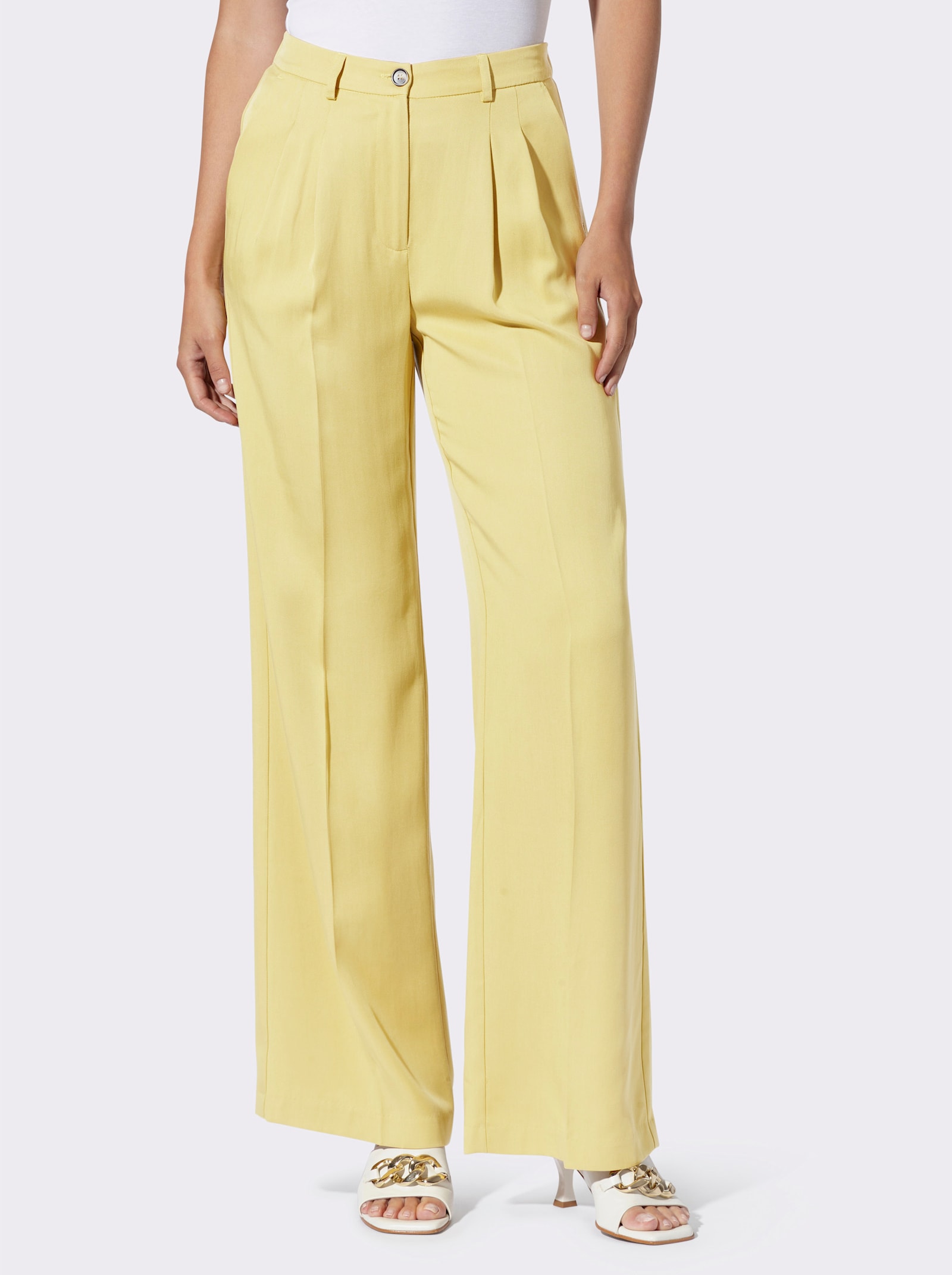 heine Webhose aus Lyocell - zitrone