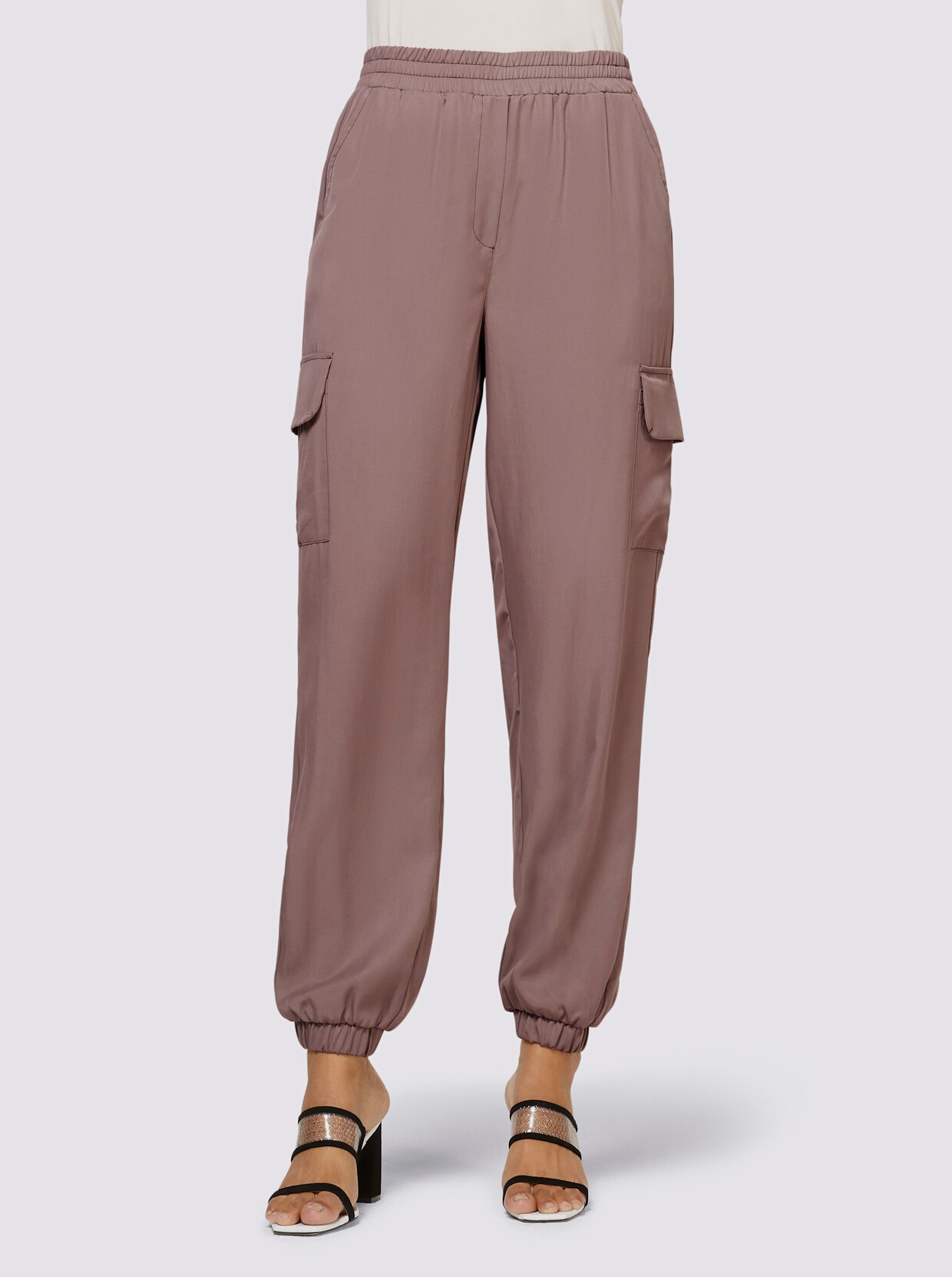 heine Tencelhose - taupe