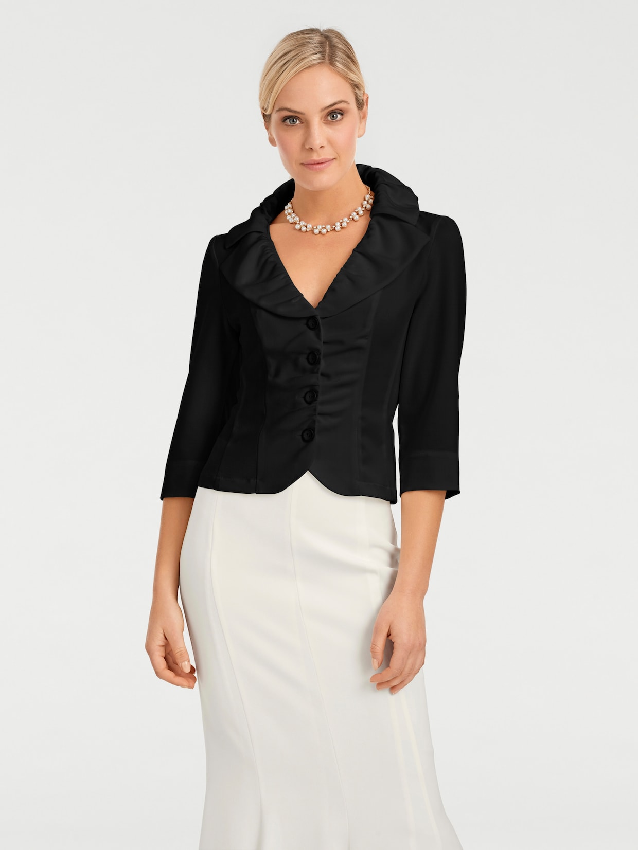 heine Blazer court - noir