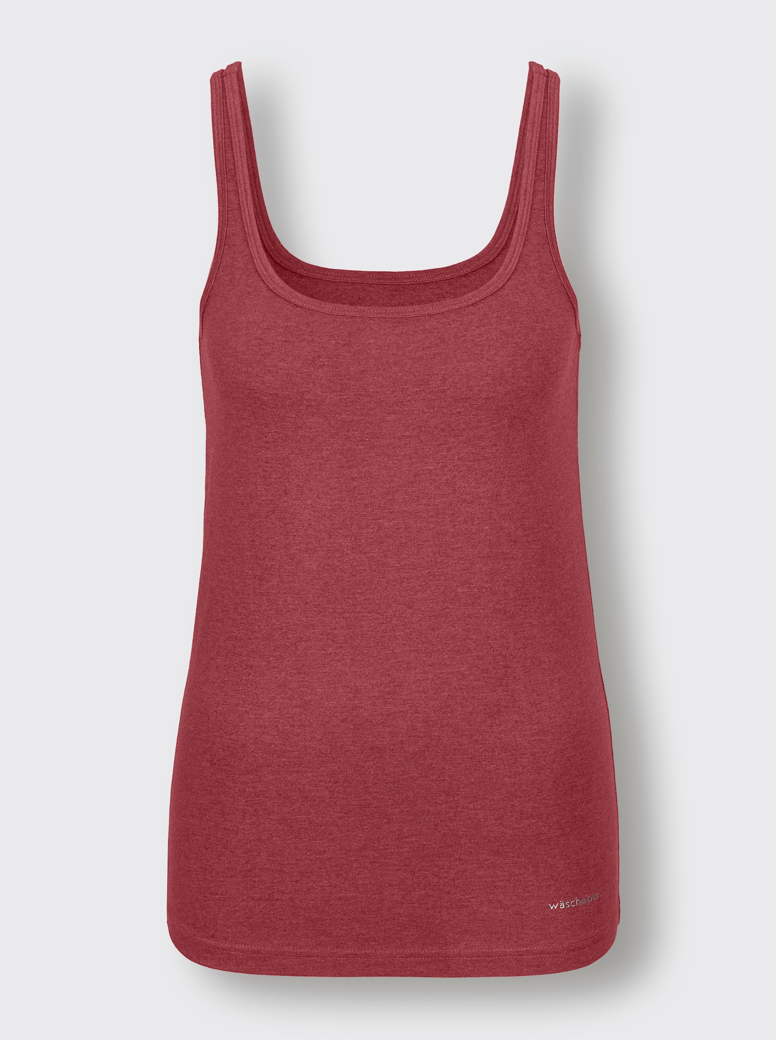 wäschepur Linne - marin + mörkröd