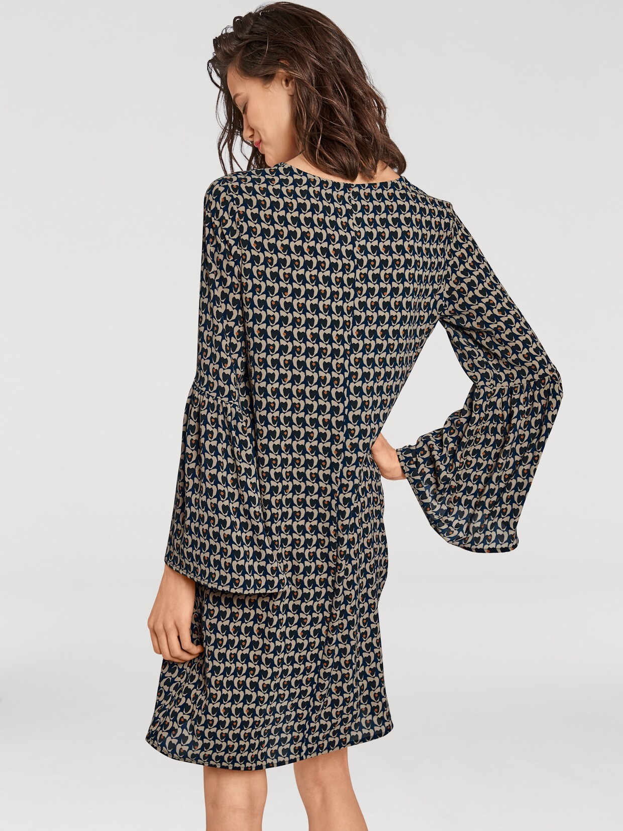 heine Druck-Kleid - bunt