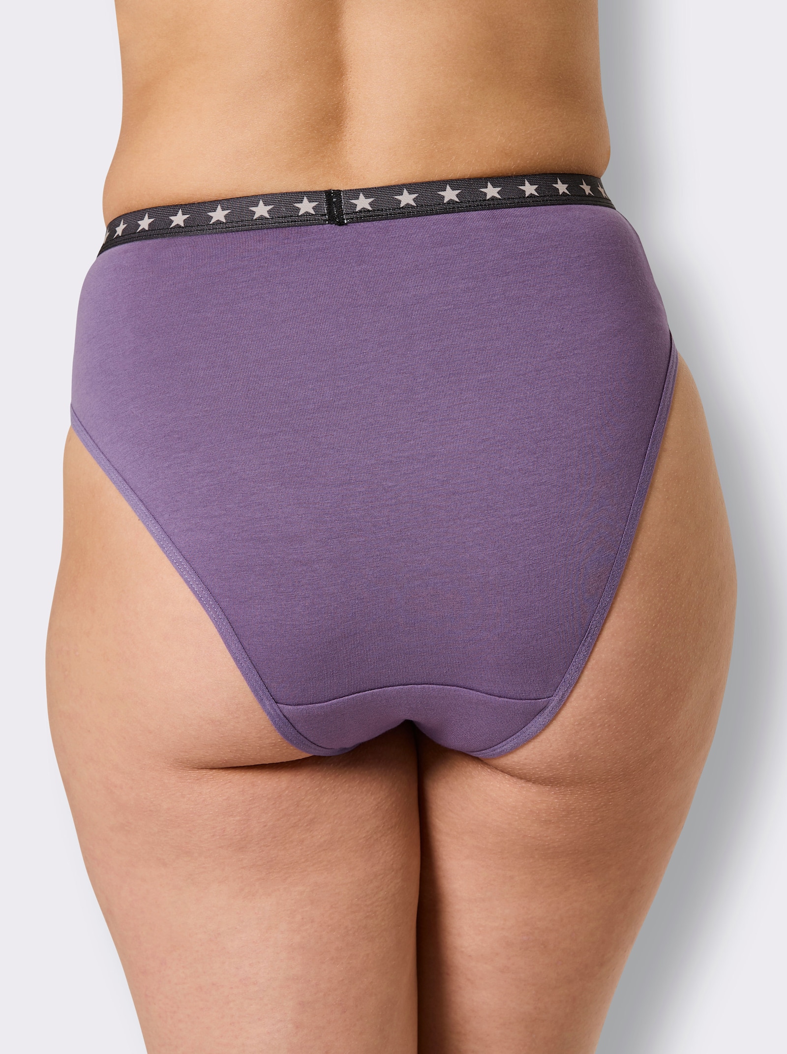 Jazzpants - feige + altrosa + grau-meliert