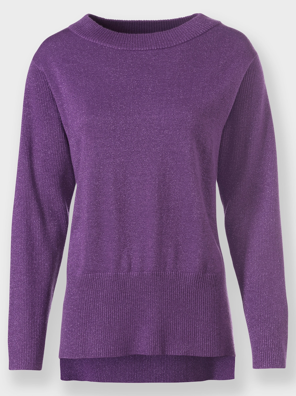 heine Pullover met lange mouwen - paars