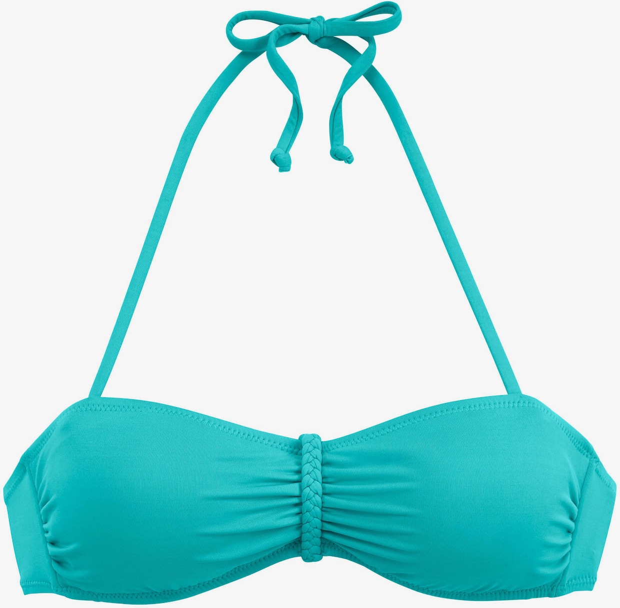 Buffalo Haut de maillot de bain bandeau - turquoise