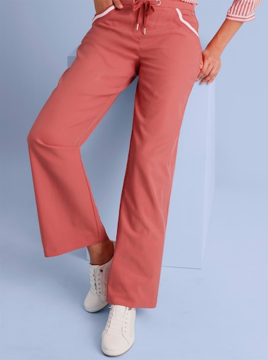 CREATION L PREMIUM Schlupfhose mit Komfort-Bund - grapefruit