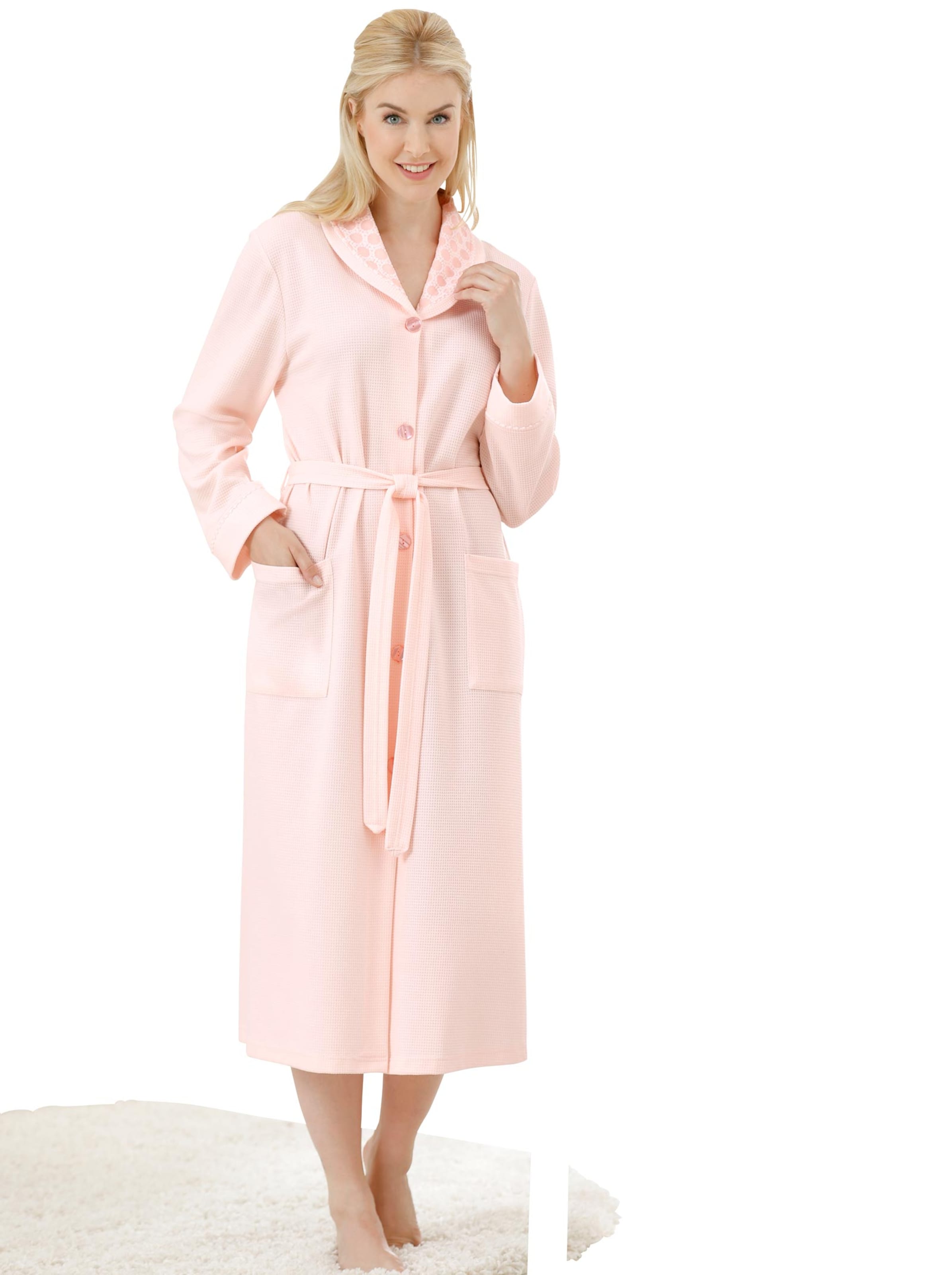 Morgenmantel - apricot