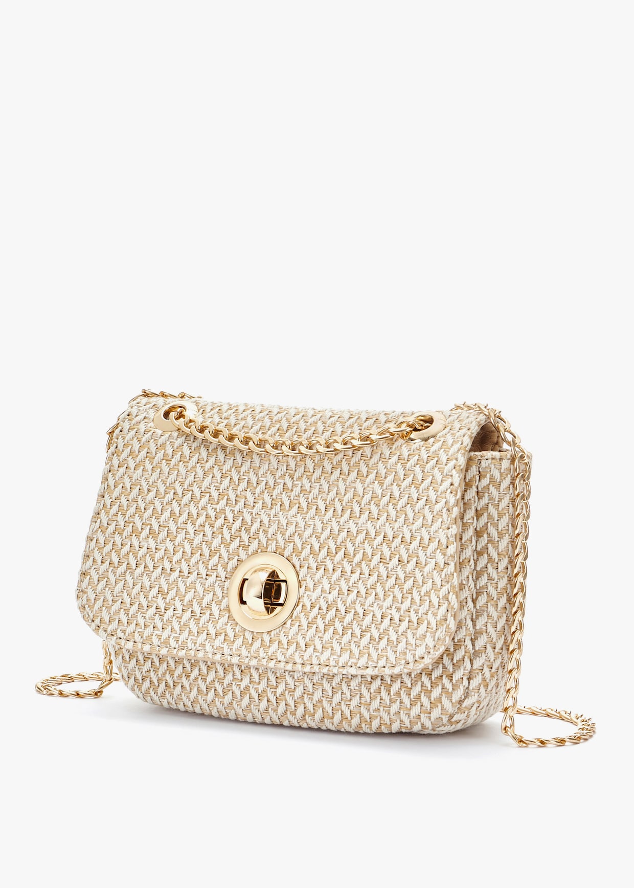 Vivance Sac en bandoulière - beige/blanc