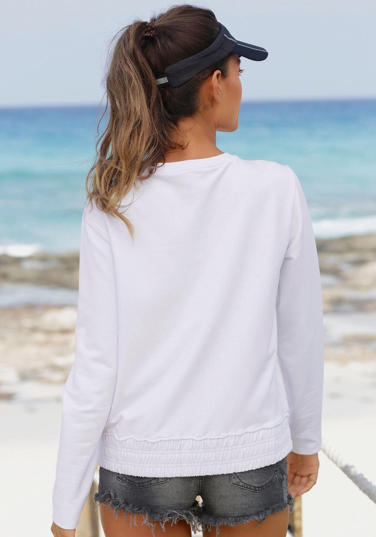 Venice Beach Sweatshirt - weiß