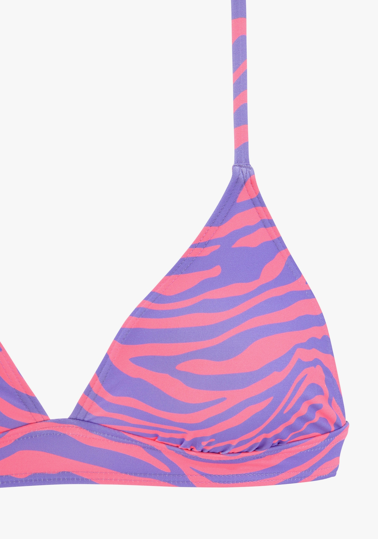 Venice Beach Triangel-Bikini-Top - violett-koralle