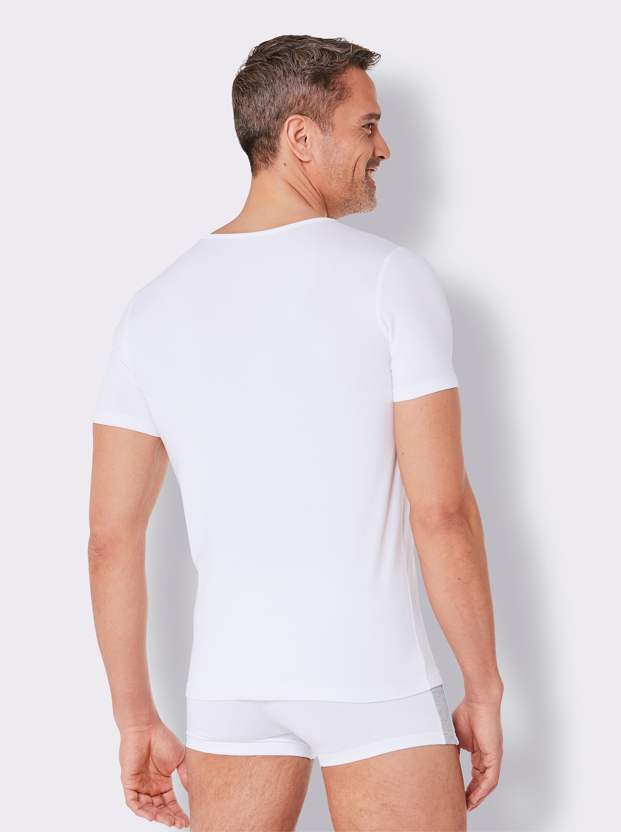 wäschepur men Shirt - weiß