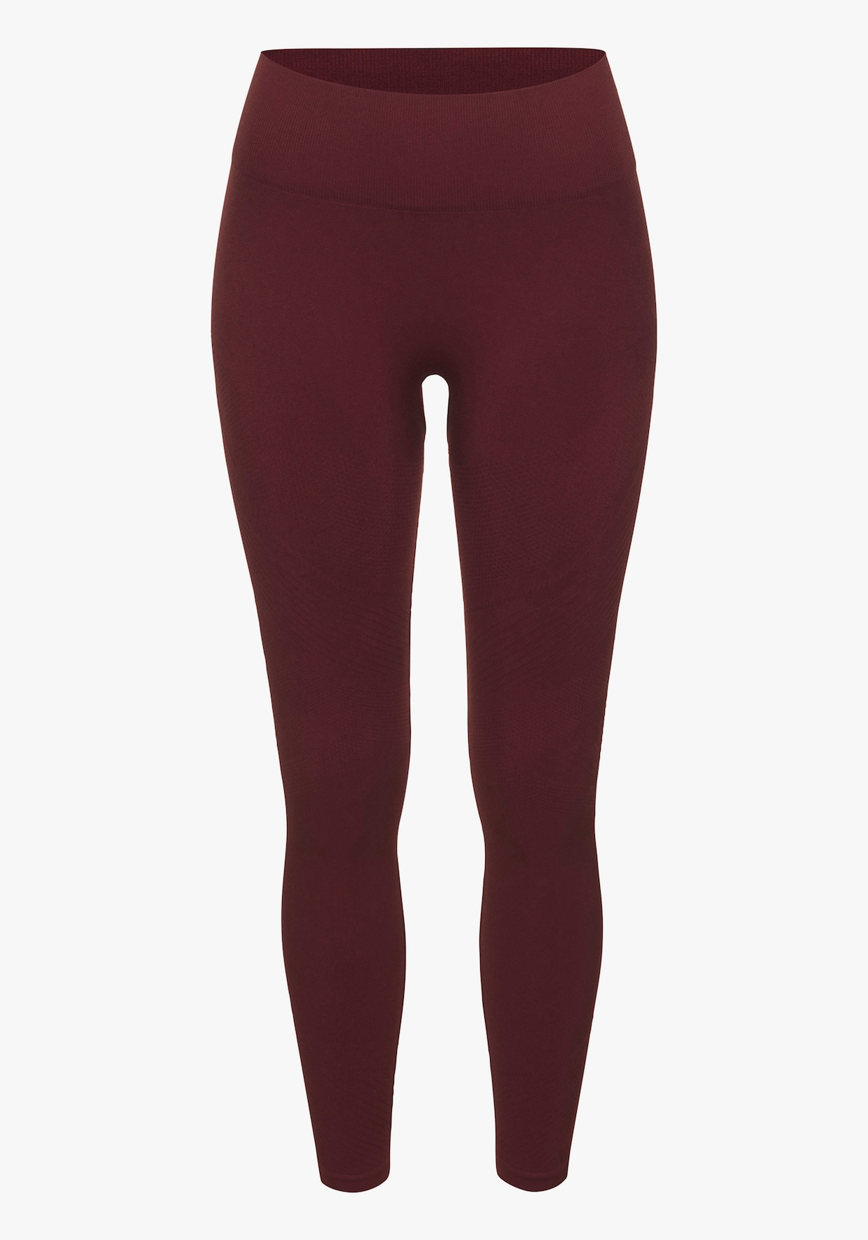 LASCANA Seamless Leggings - dunkelrot