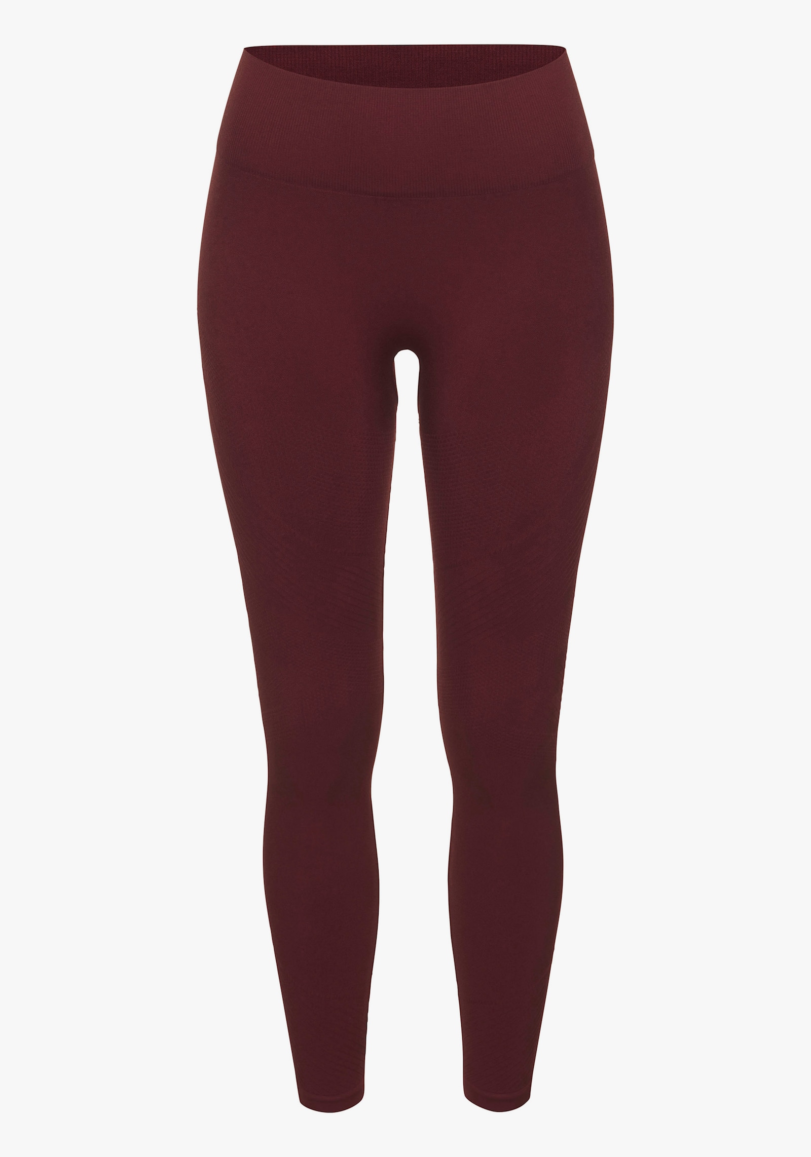 LASCANA Seamless Leggings - dunkelrot