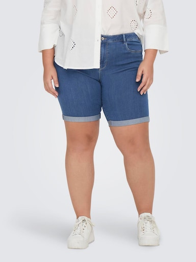 ONLY CARMAKOMA Jeansshorts - medium blue denim