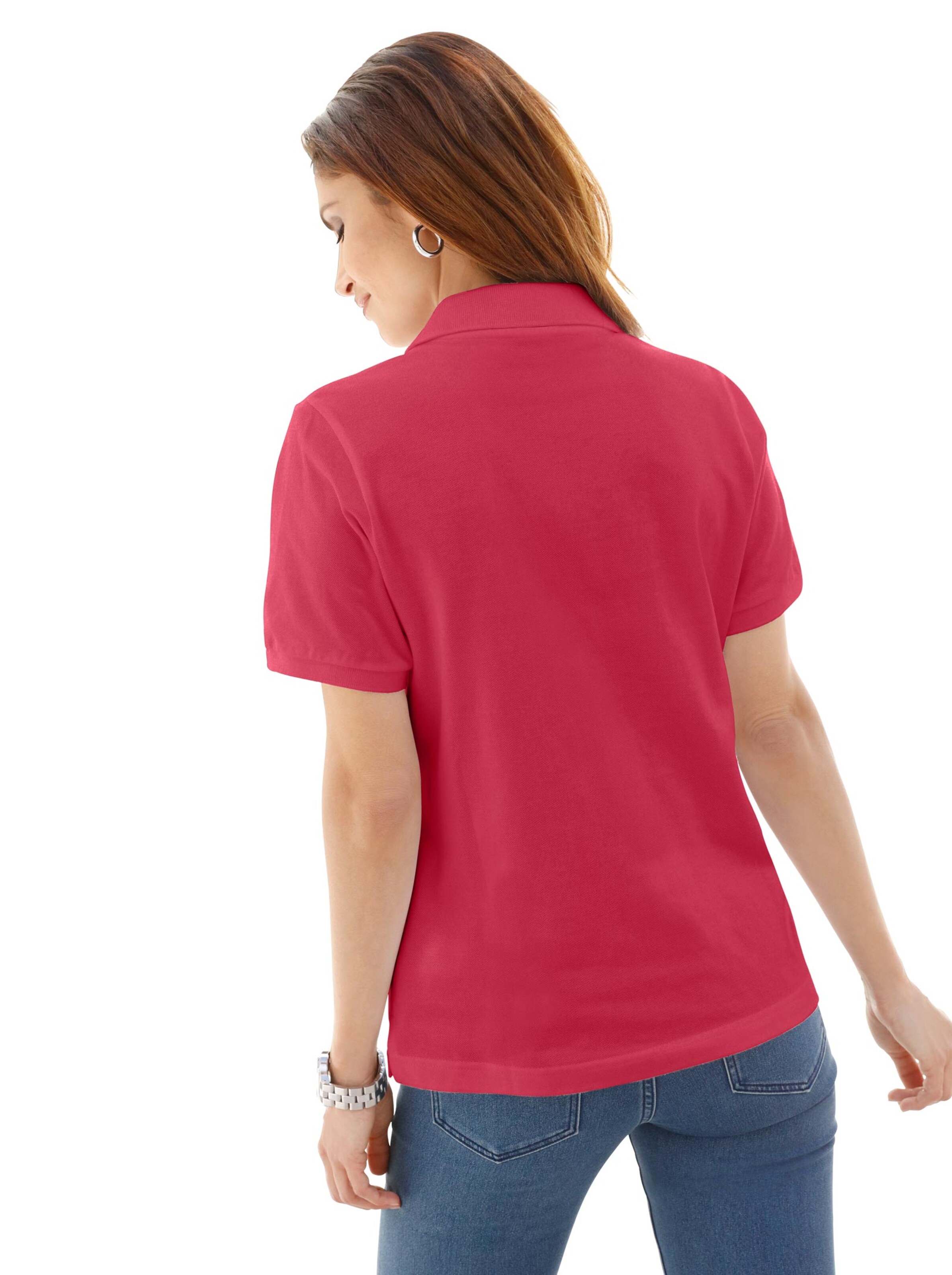 Poloshirt - kirschrot