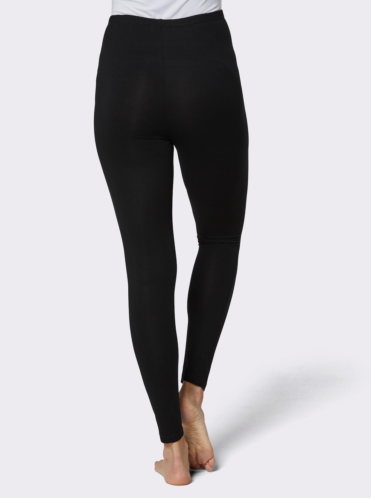 CREATION L PREMIUM Legging en modal - noir