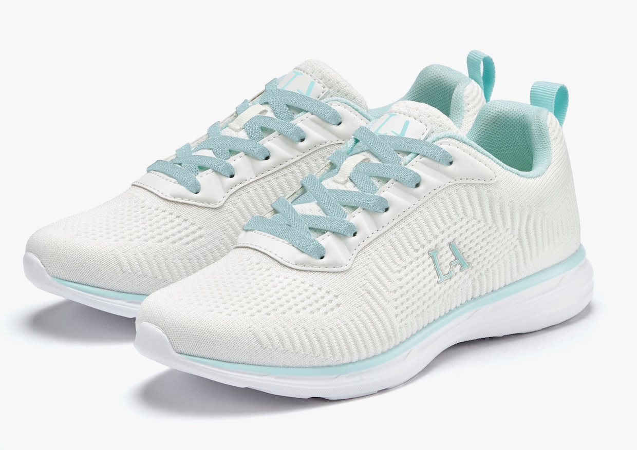 LASCANA Sneaker - weiss/mint