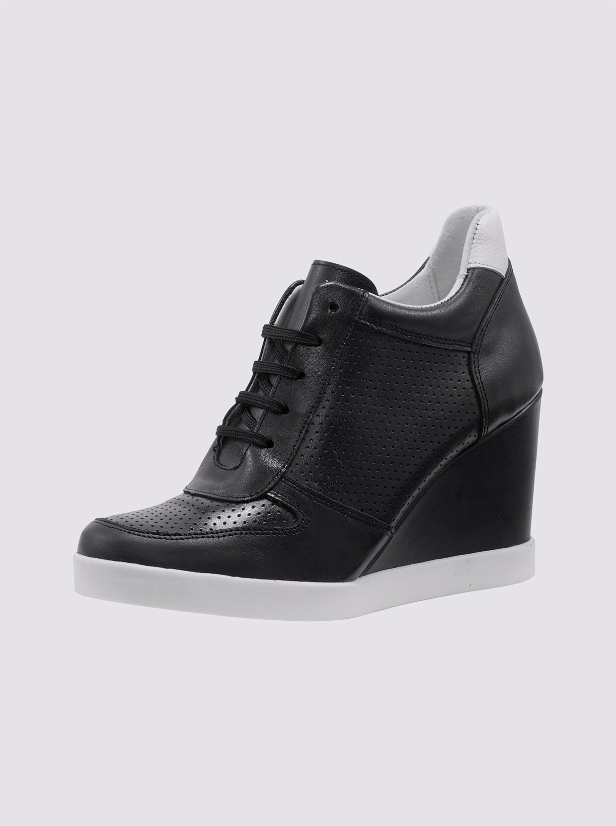 heine Keilsneaker - schwarz