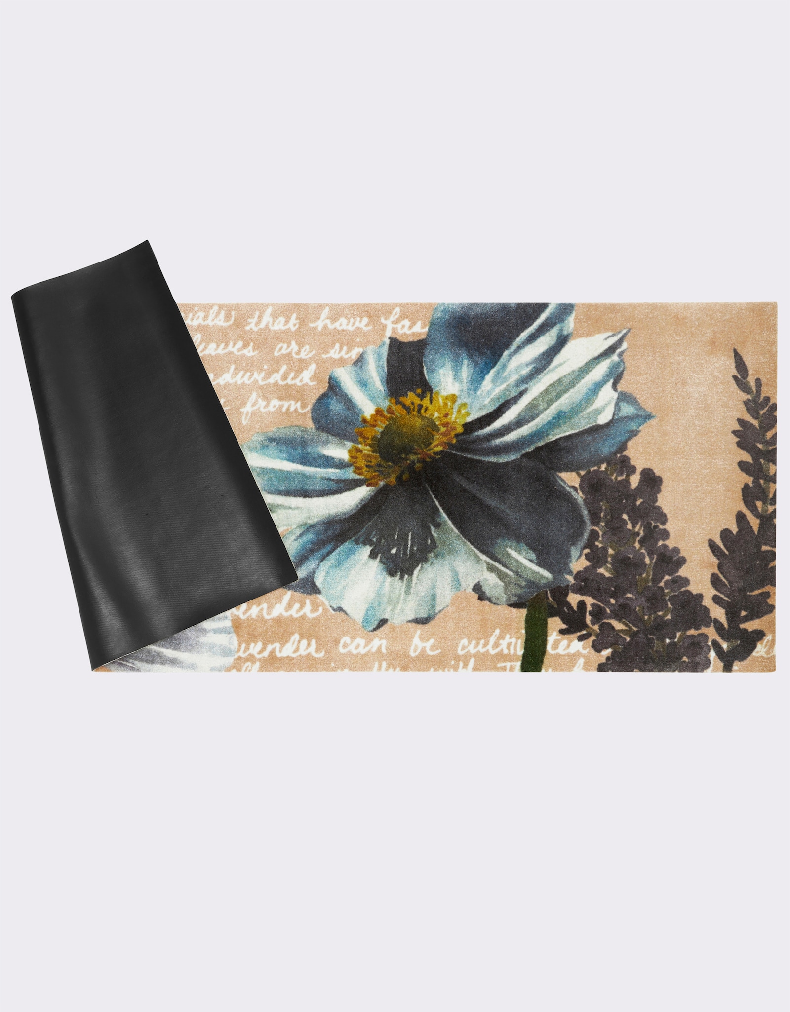 wash+dry by Kleen-Tex Paillasson - sable-bleu imprimé