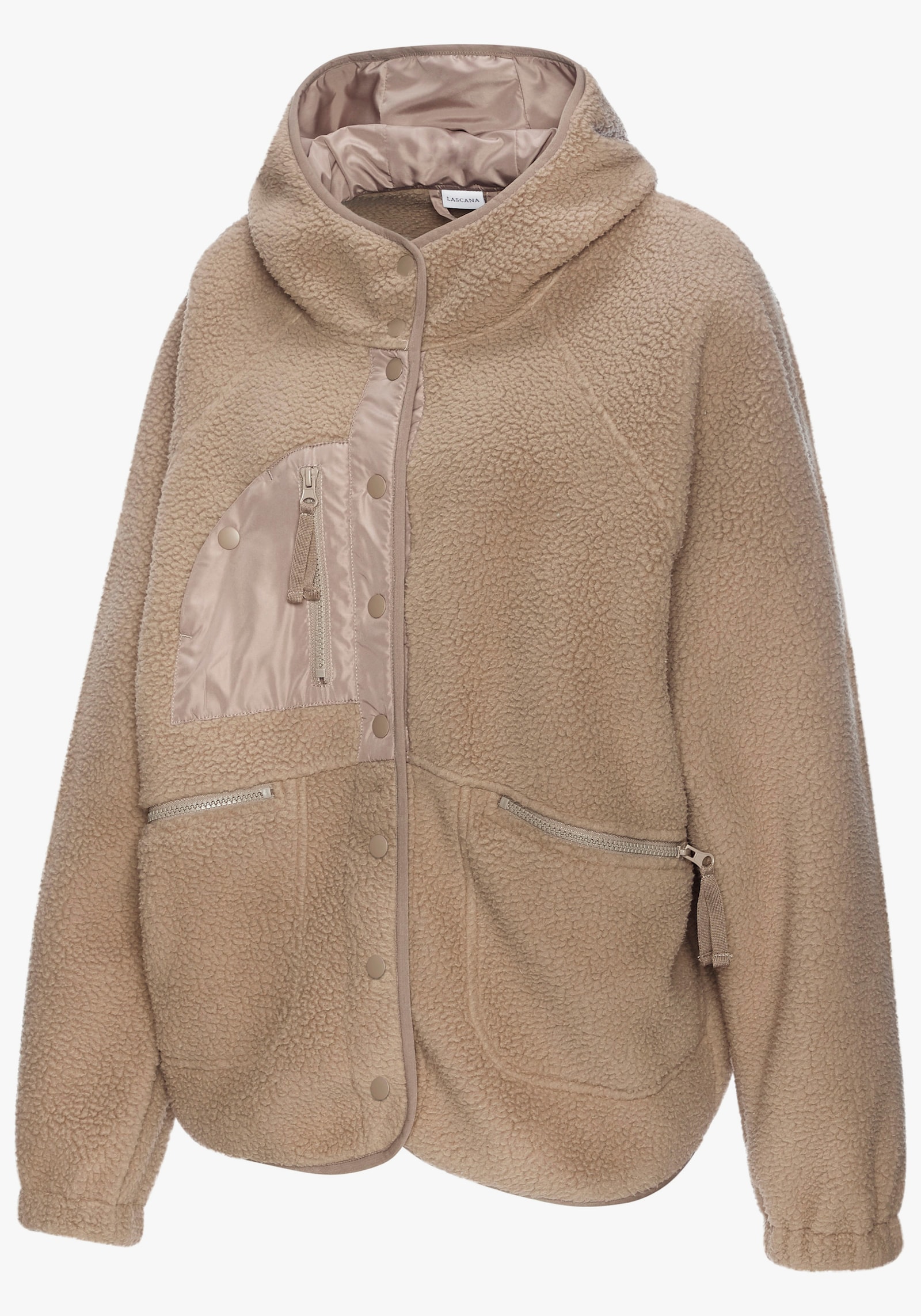Vivance Active by Lascana Fleecejacke - braun