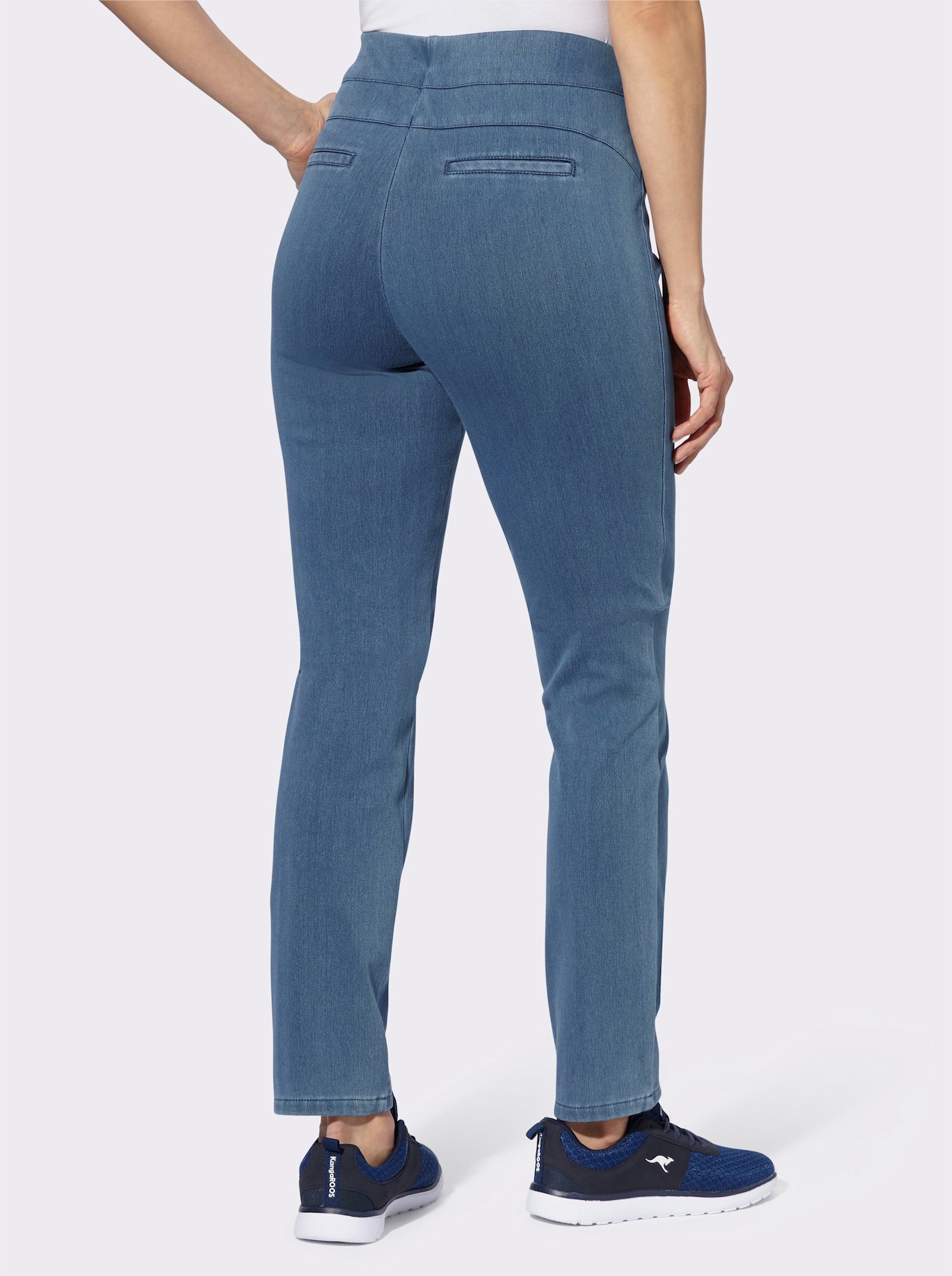 Cosma Jeans met comfortband aan de binnenzijde - blue-bleached