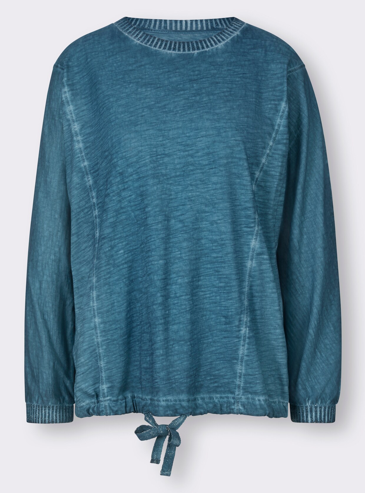 heine Shirt met lange mouwen - aquapetrol