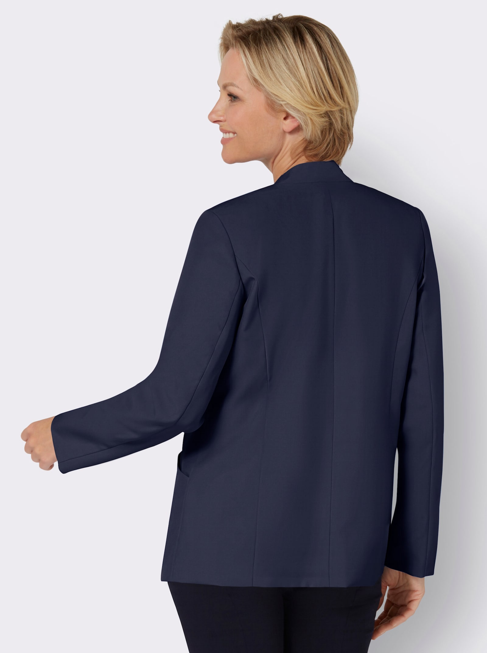 Blazer in weicher Qualität - marine