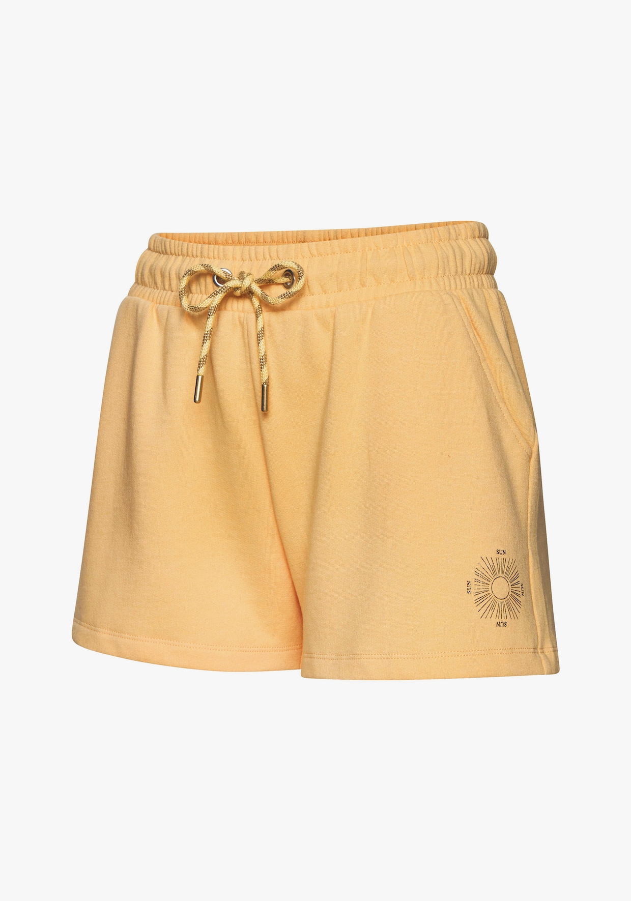 Buffalo Sweatshort - geel